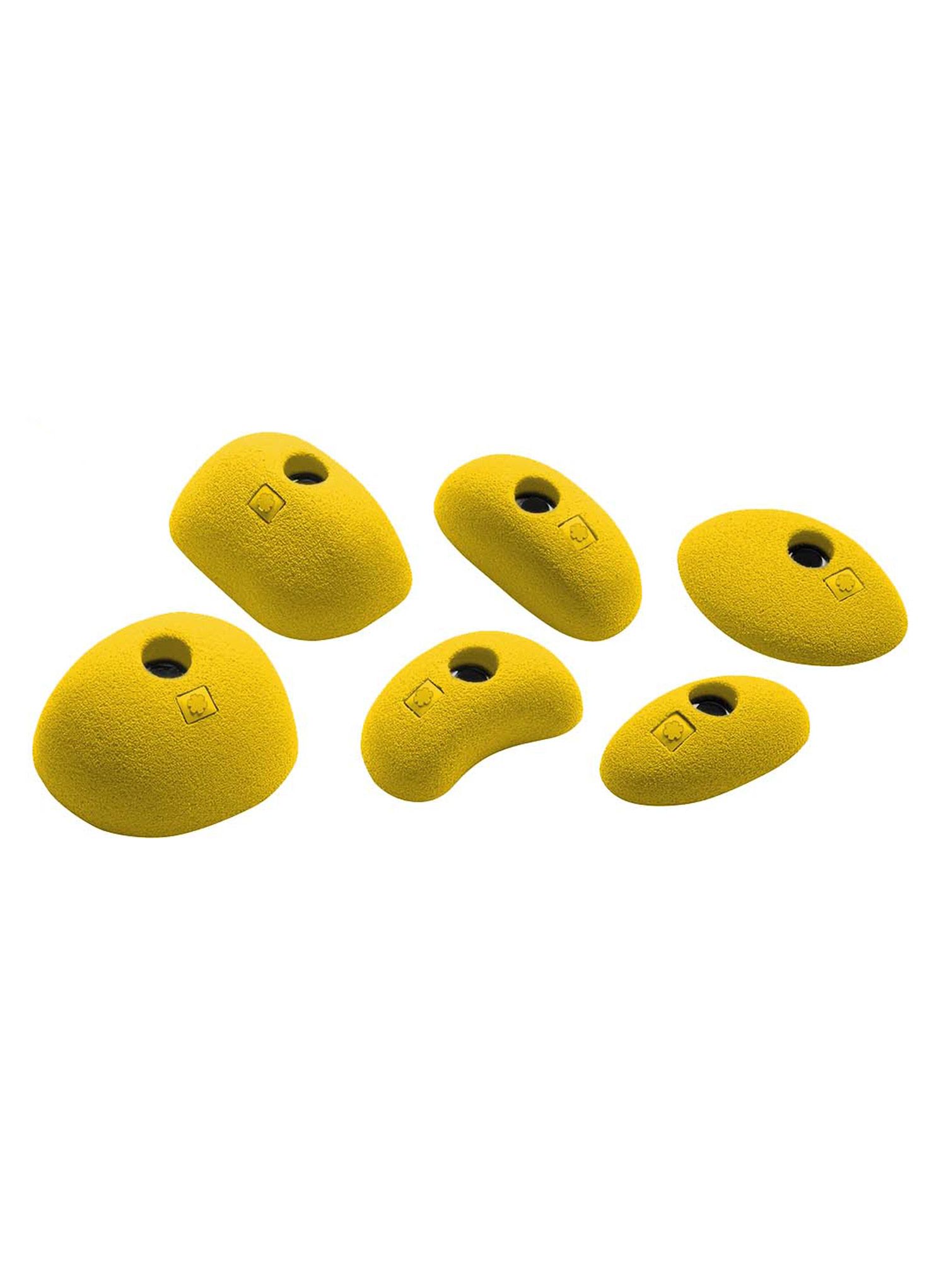 Horolezecké chyty Ocun Holds Set 2 Slopers - yellow/yellow