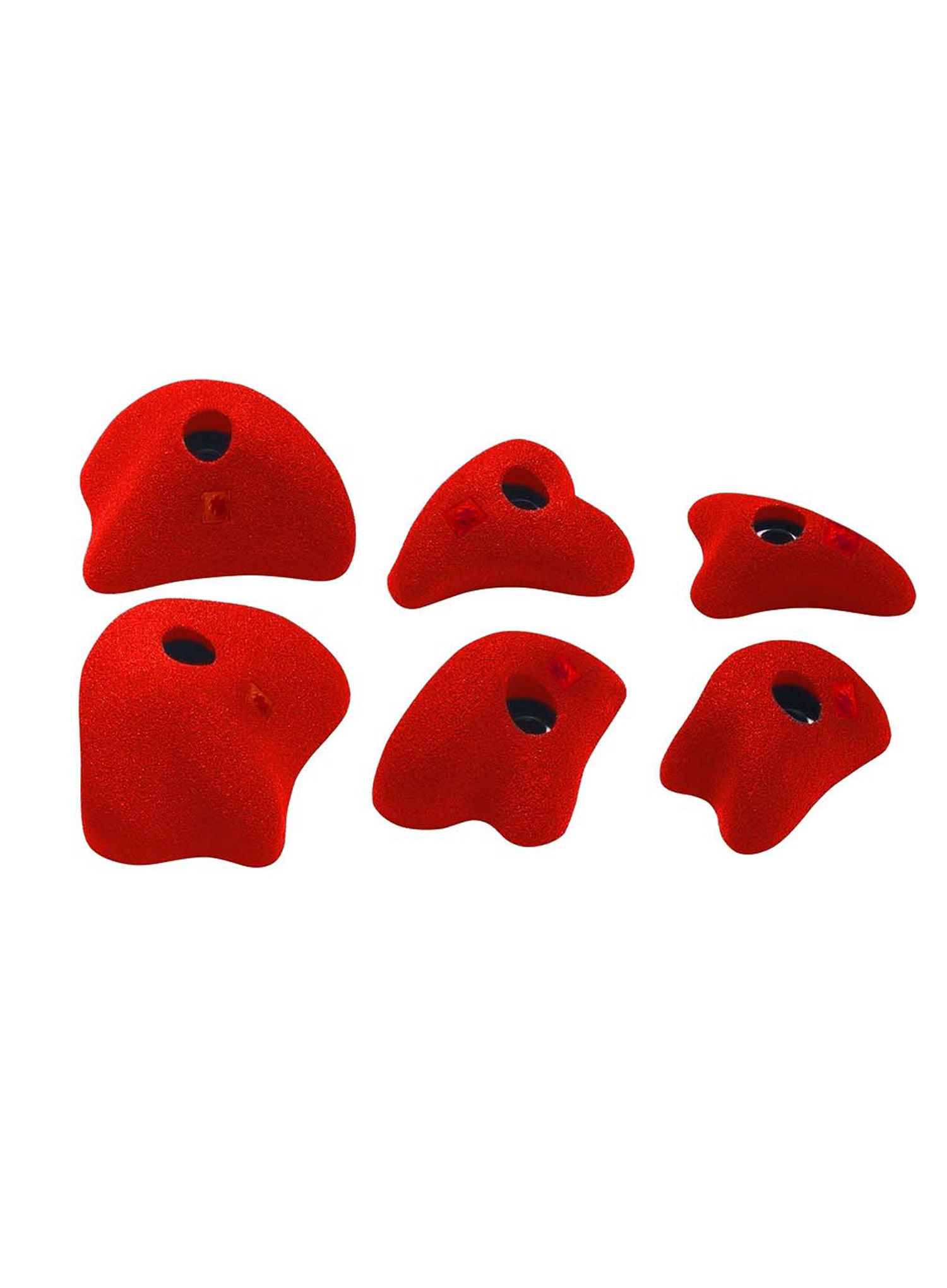 Horolezecké chyty Ocun Holds Set 3 Modulars - red