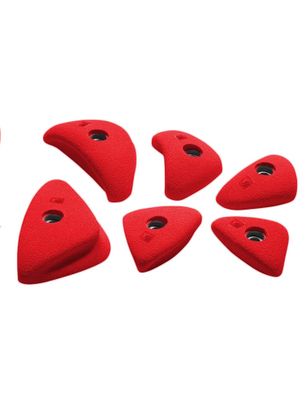 Horolezecké chyty Ocun Holds Set 4 Edges - red