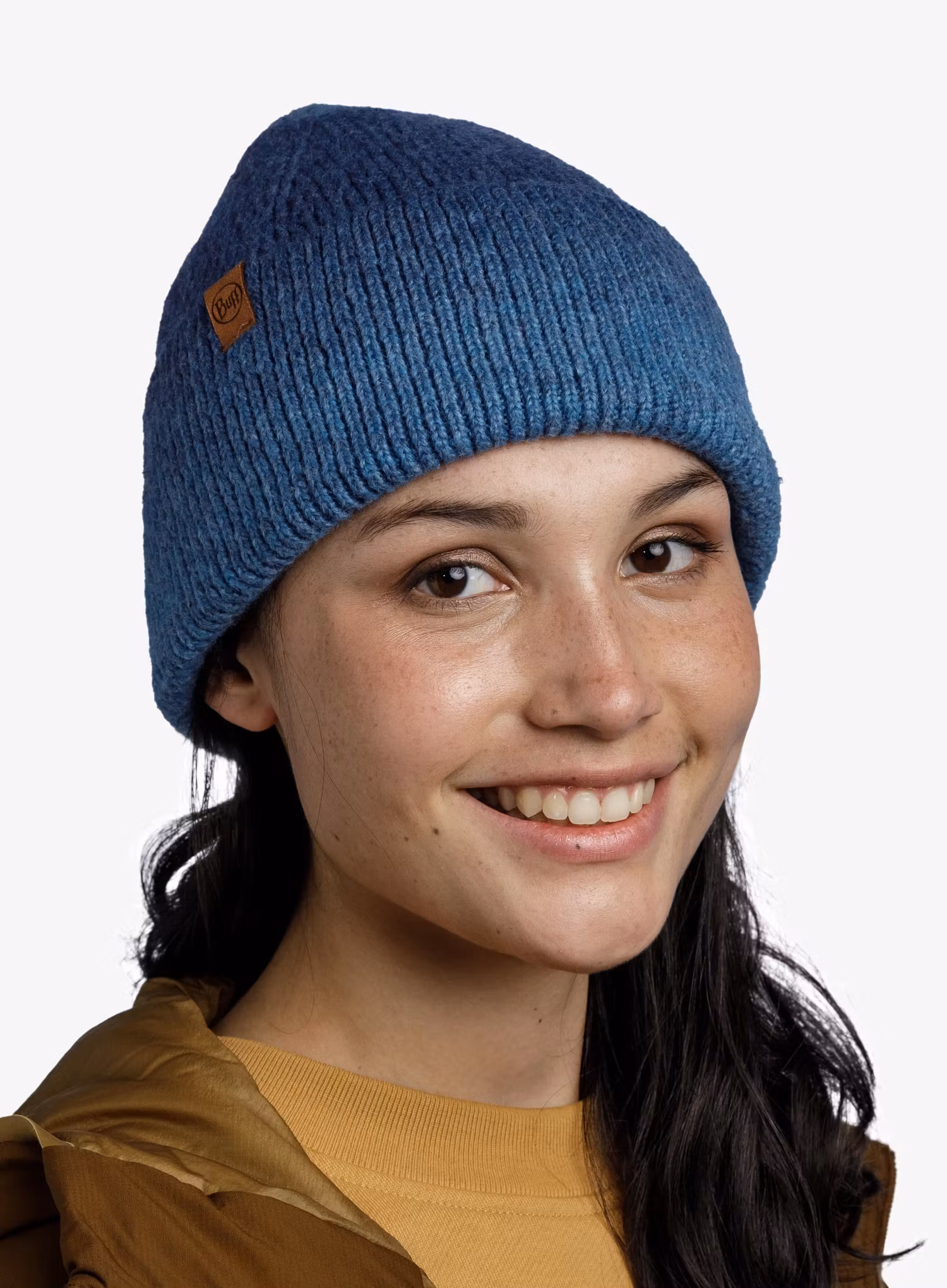 Čepice Buff Knitted Beanie Marin - denim