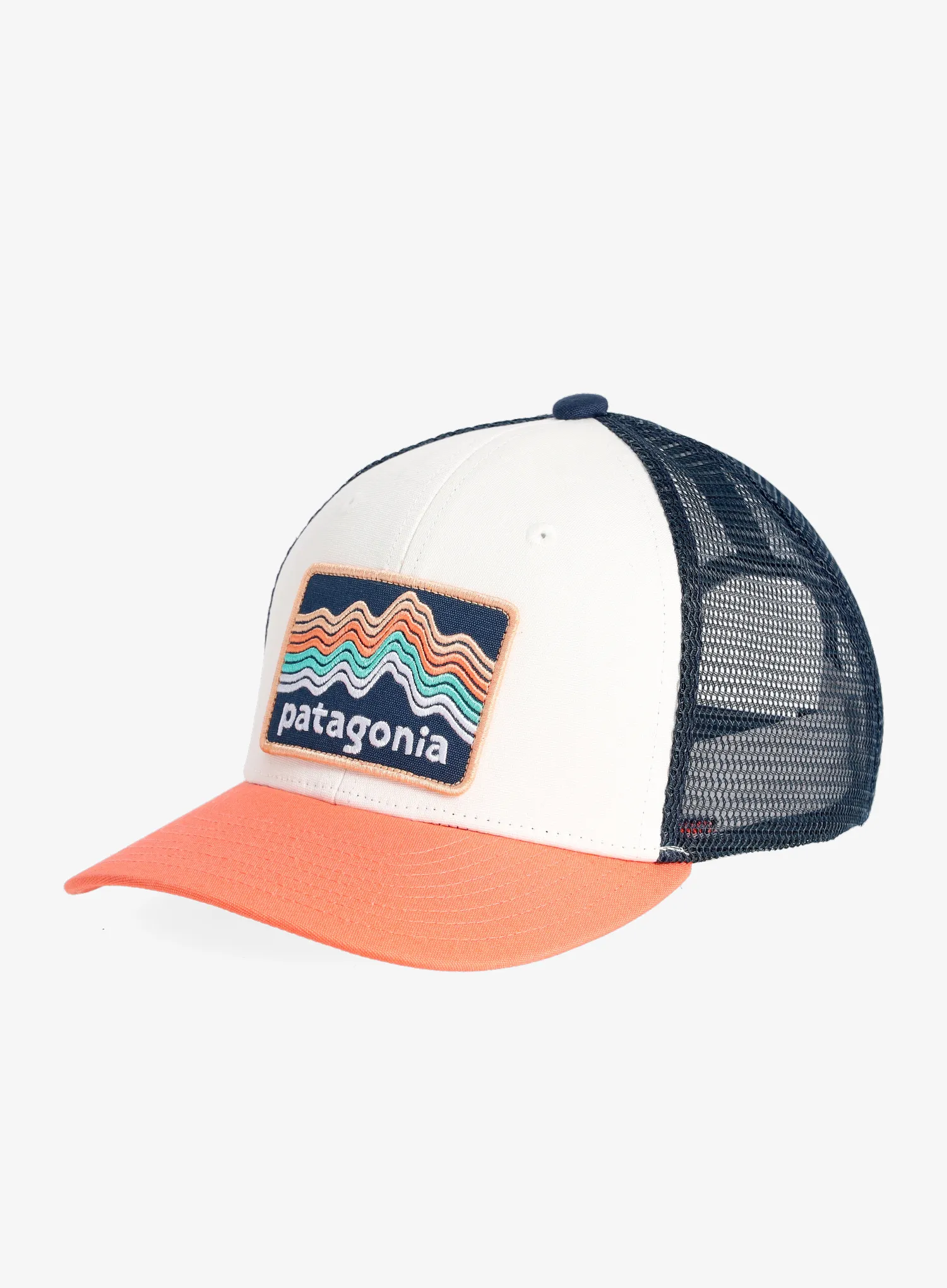 Čepice pro děti Patagonia Trucker Hat - ridge rise/coral