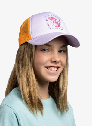 Dětská čepice Buff Trucker Cap Kid - kalita sheer lilac
