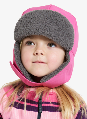 Dětská čepice Didriksons Biggles Cap 6 - sweet pink