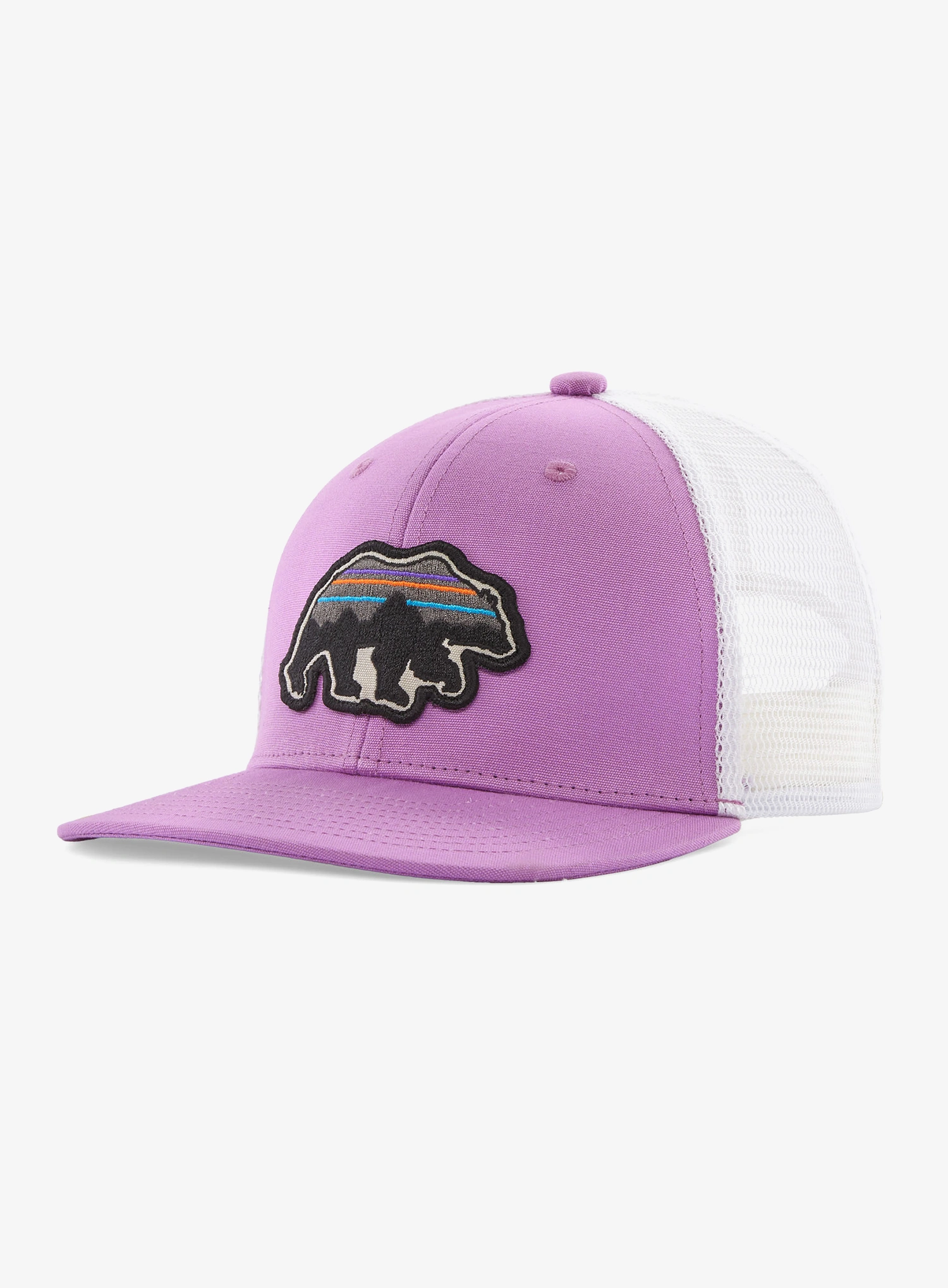 Dětská čepice Patagonia Trucker Hat - back for good bear/purple