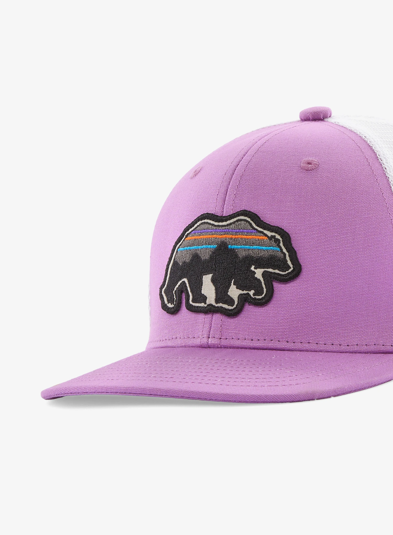 Dětská čepice Patagonia Trucker Hat - back for good bear/purple