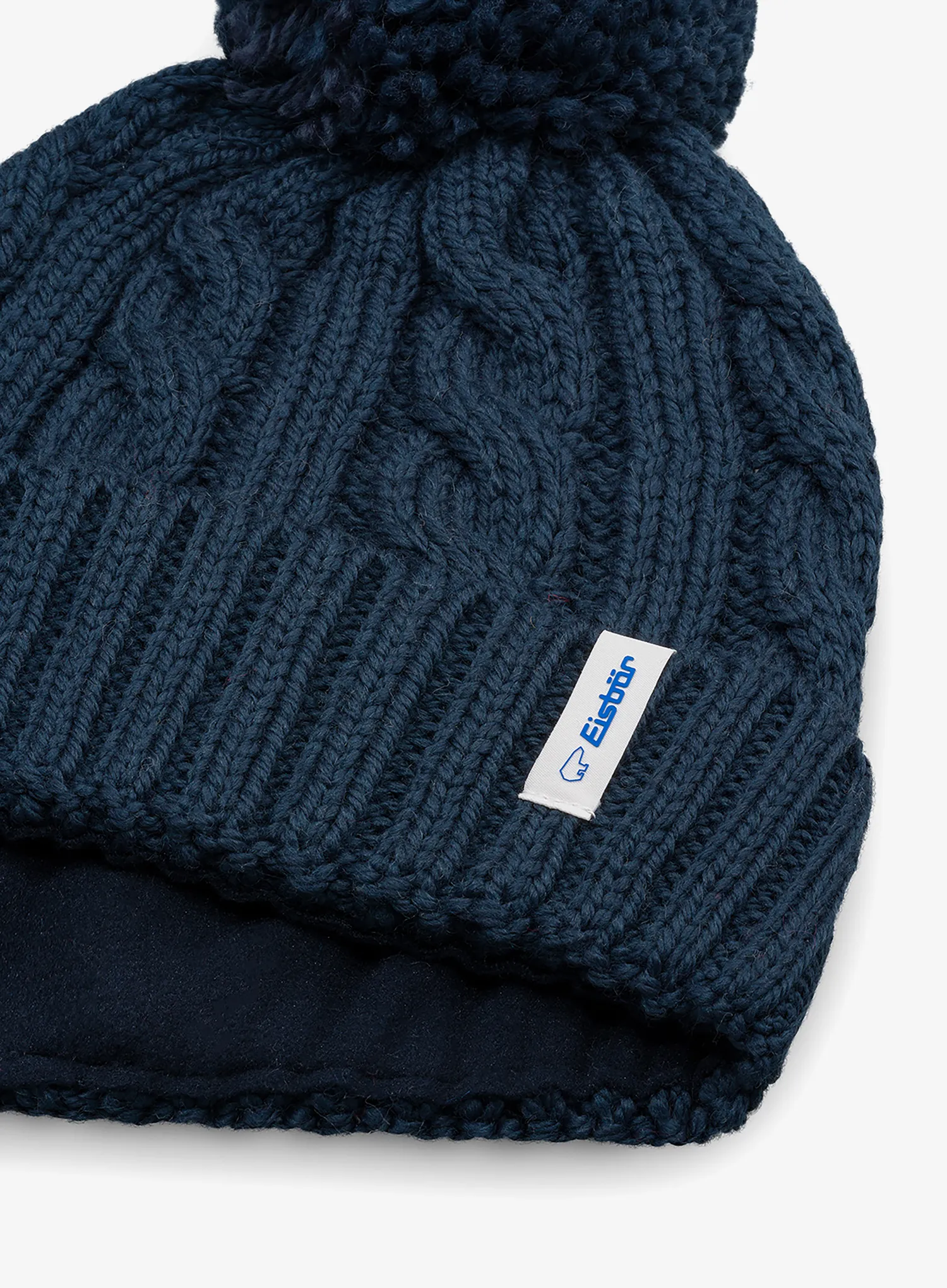 Čepice Eisbar Alba UNI Pompon MU - dark cobalt
