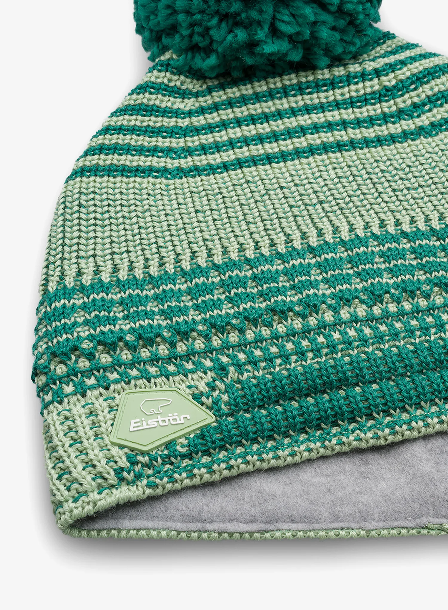 Čepice Eisbar Nona OS Pompon MU - arctic basil/deep lake