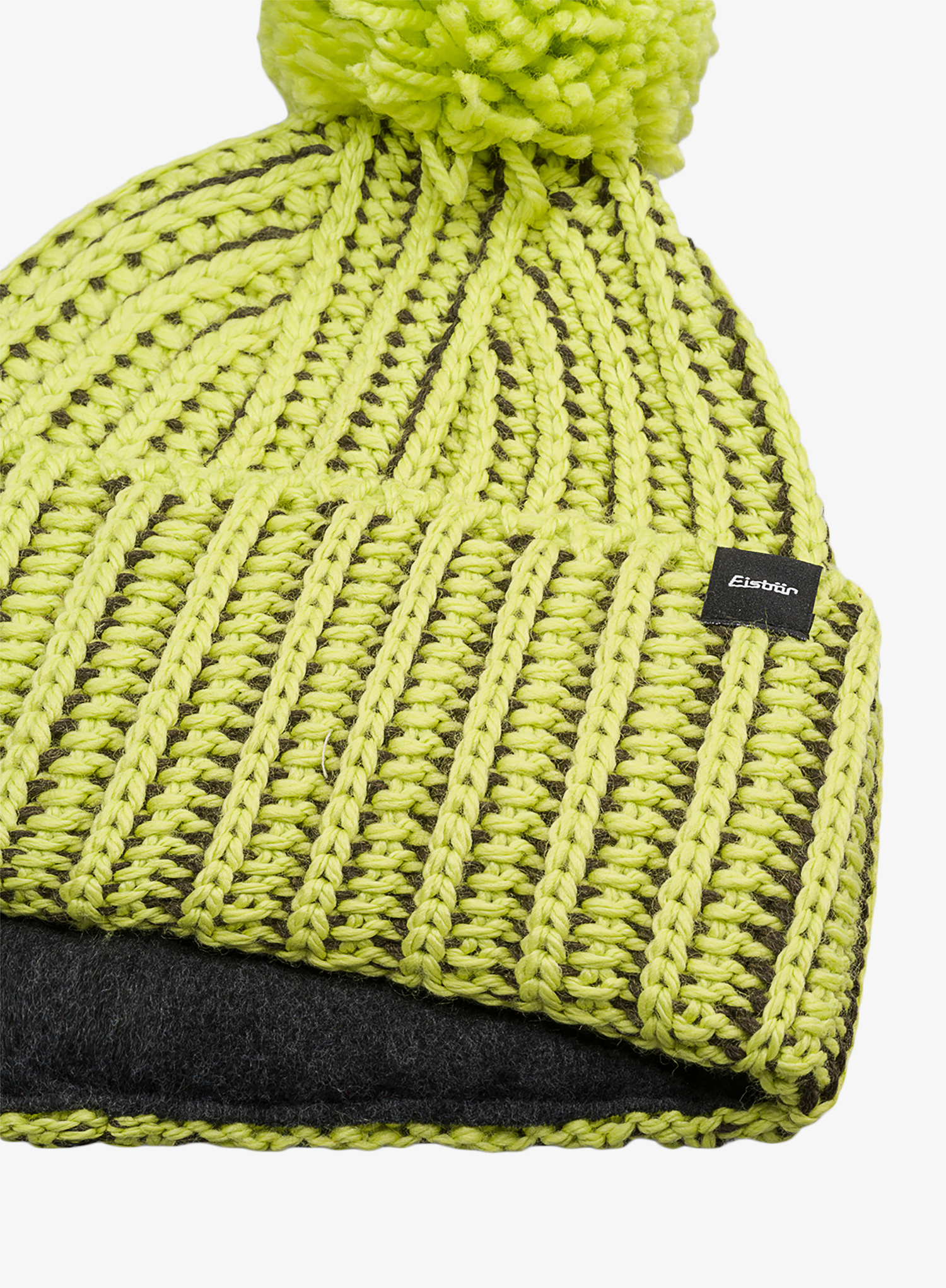 Čepice Eisbar Ronda Pompon MU - winter lemon/green