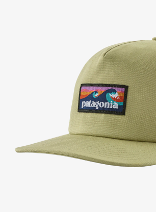 Čepice Patagonia Boardshort Label Funfarer Cap - gumtree green
