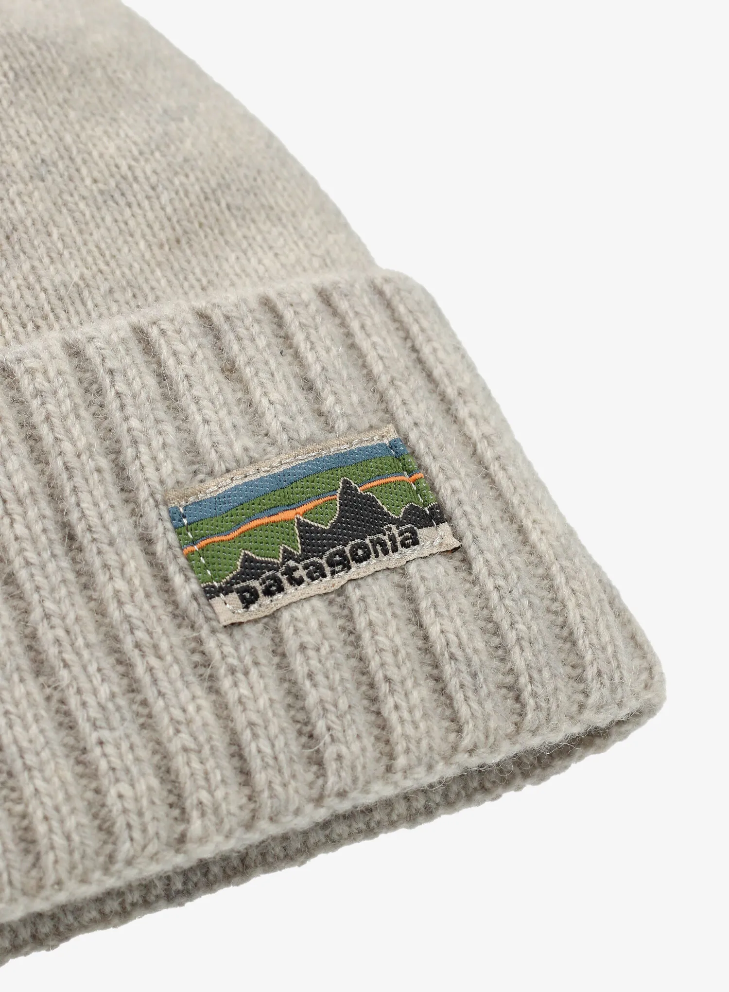 Čepice Patagonia Brodeo Beanie - legacy label crisp grey