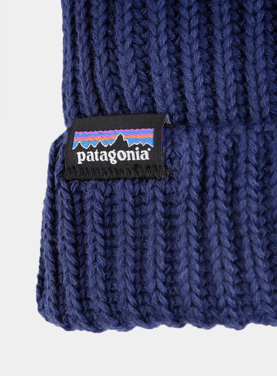 Čepice Patagonia Fisherman's Rolled Beanie - navy blue