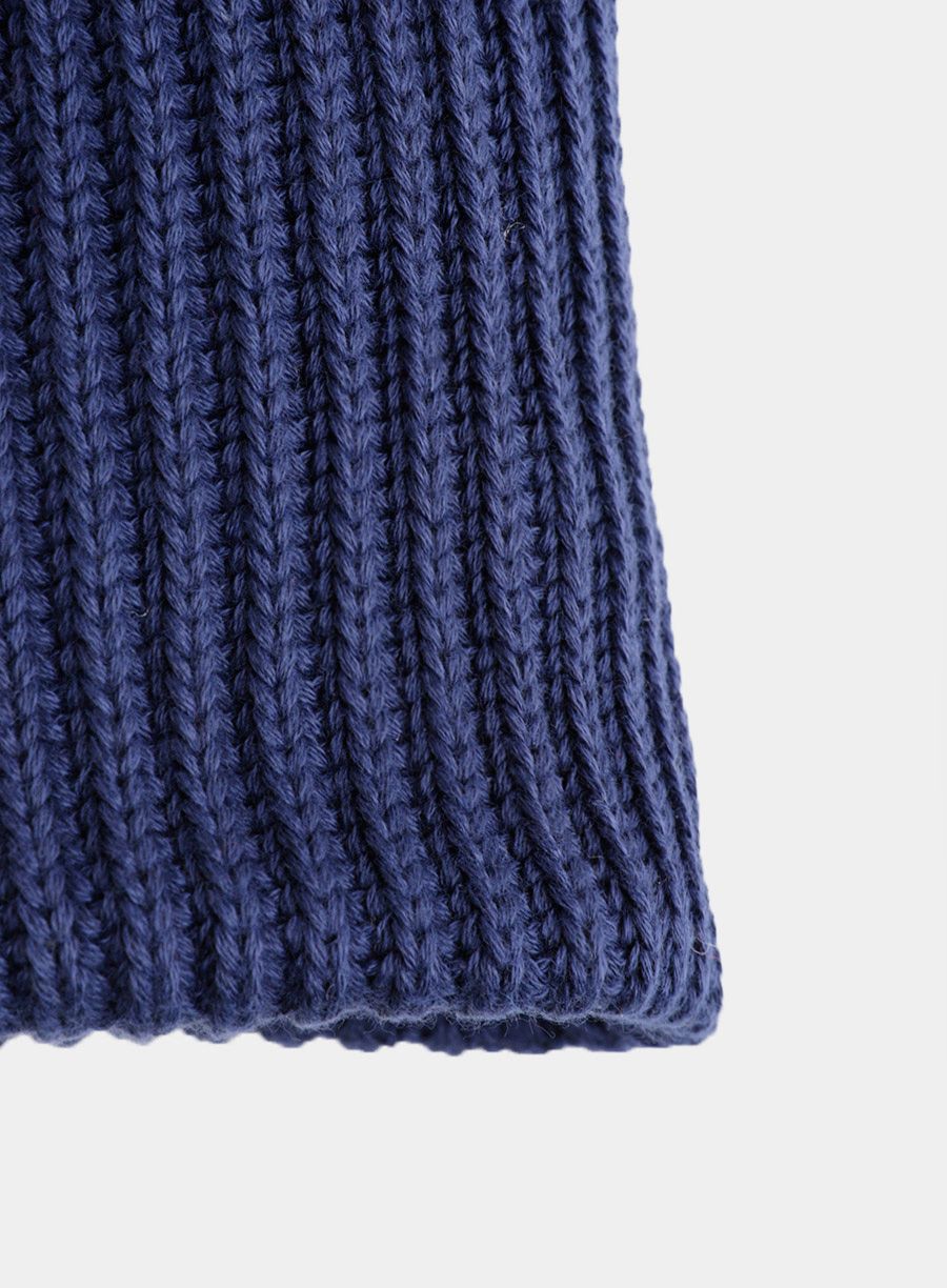 Čepice Patagonia Fisherman's Rolled Beanie - navy blue