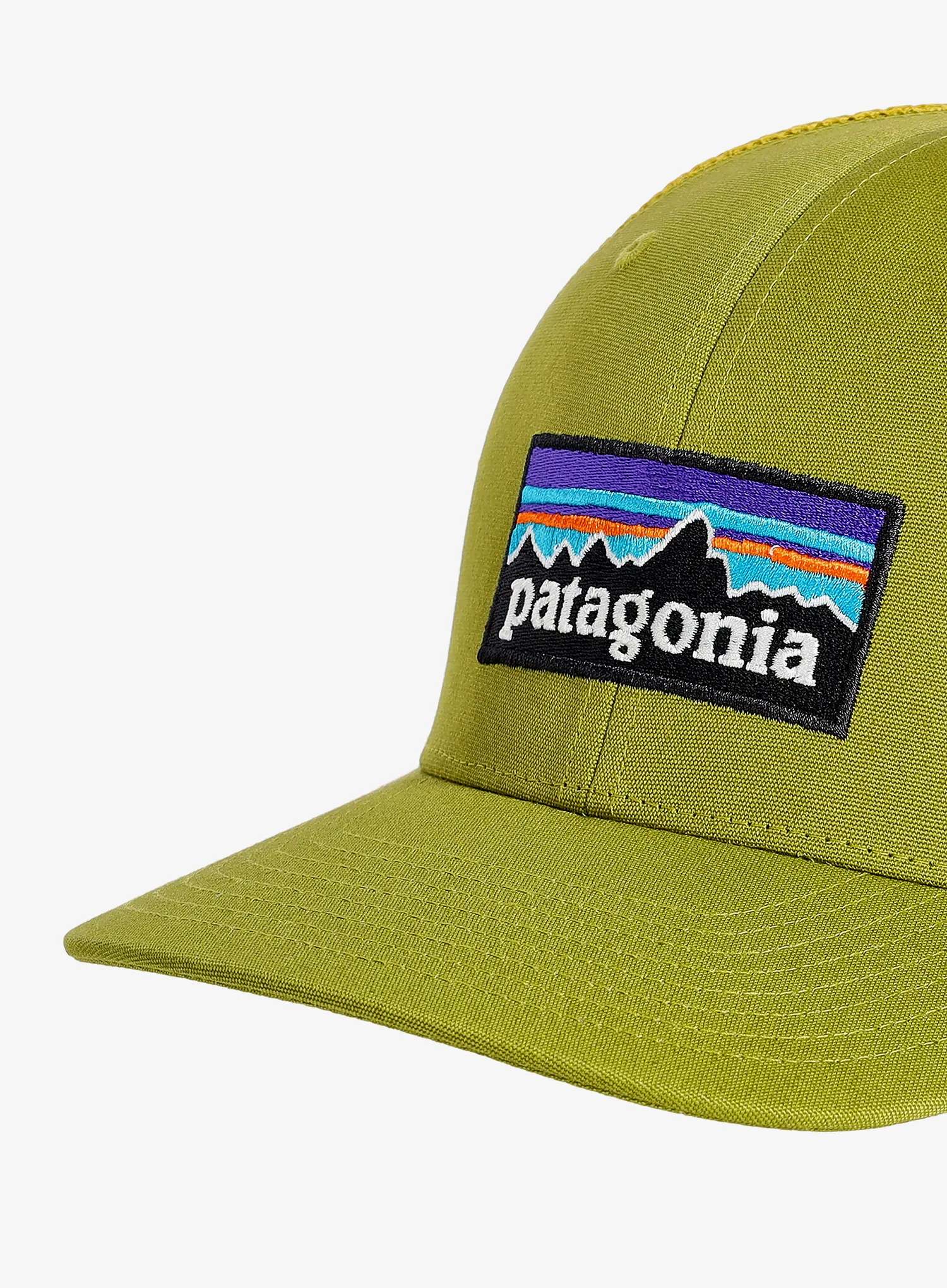 Čepice Patagonia P-6 Logo Trucker Hat - graze green