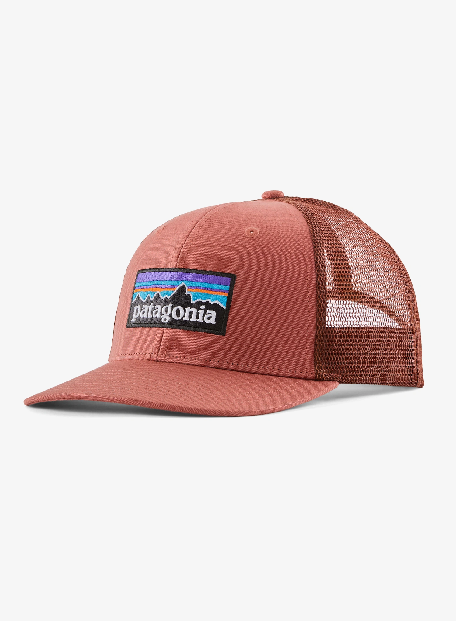Čepice Patagonia P-6 Logo Trucker Hat - potters red