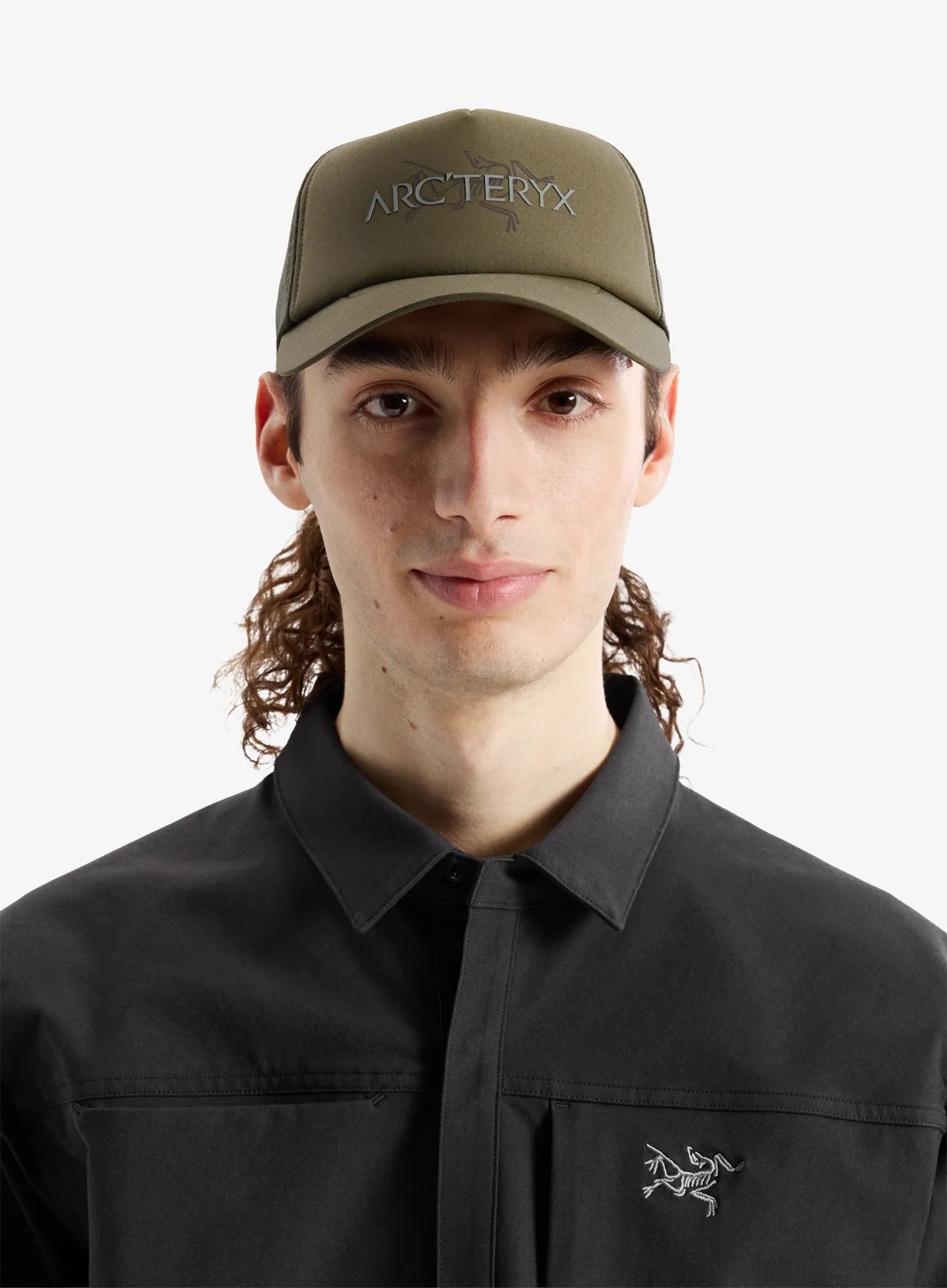 Kšiltovka Arcteryx Bird Word Trucker Hat - tatsu/forage