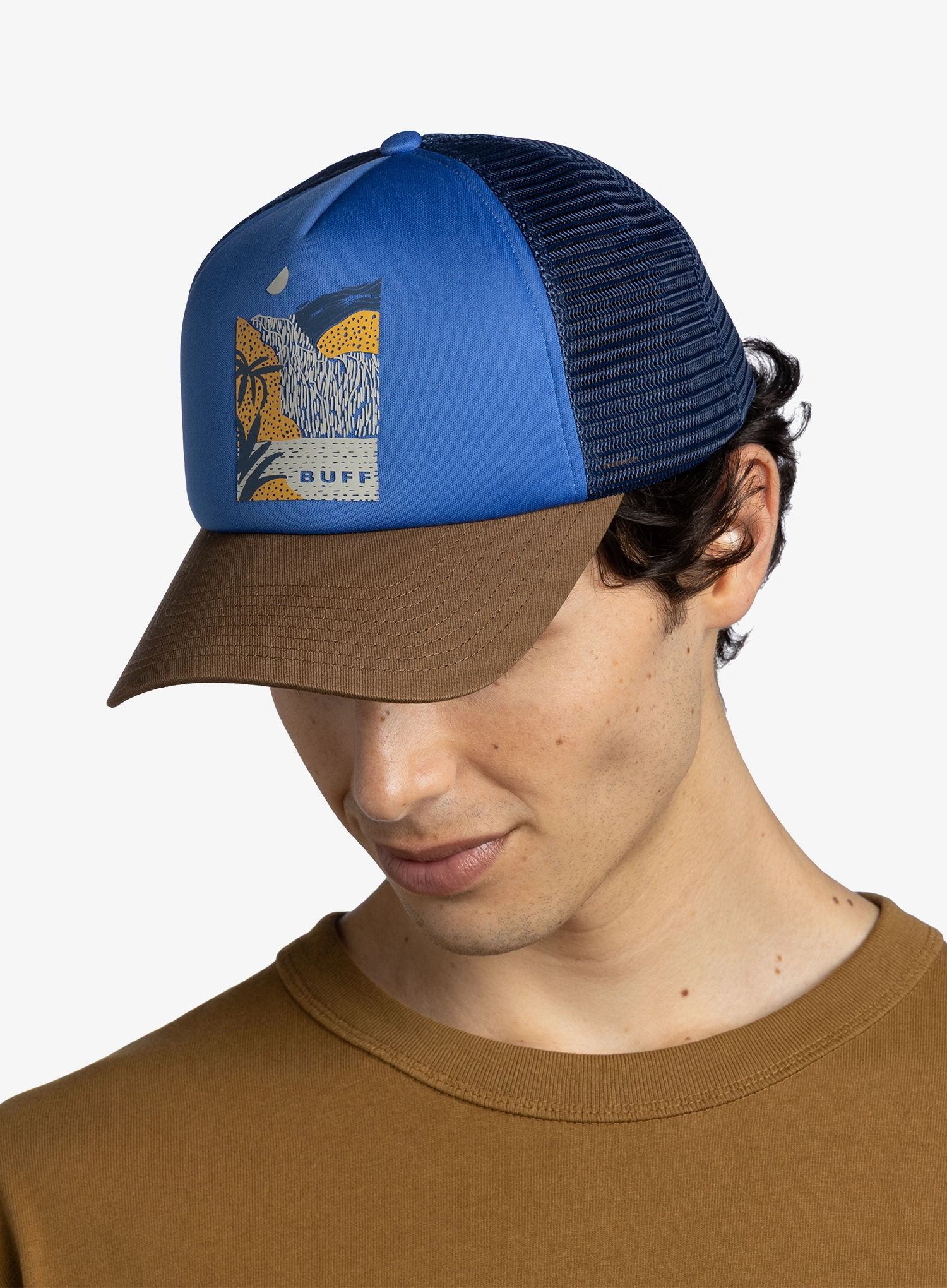 Kšiltovka Buff Trucker Cap - arand blue