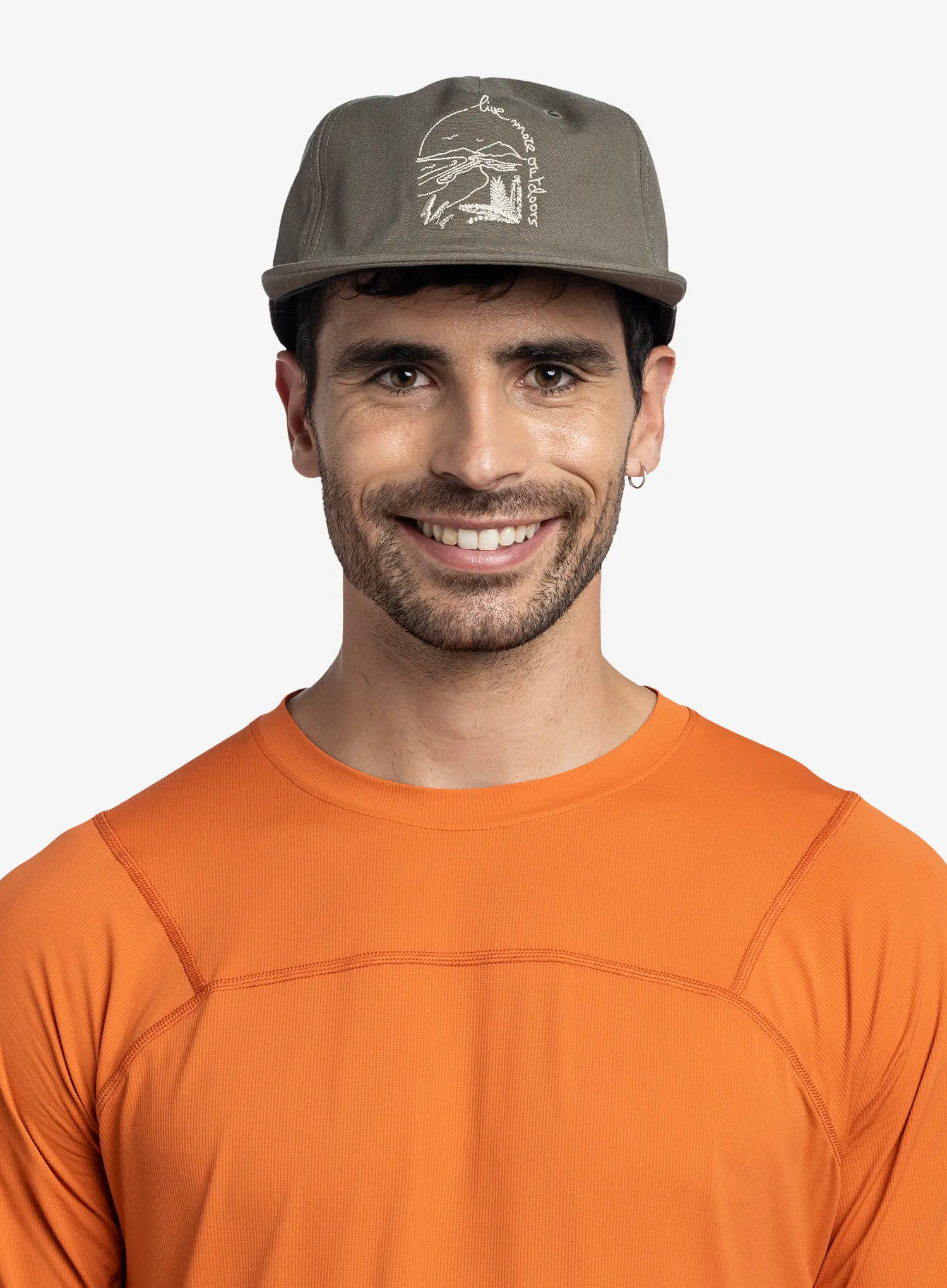 Kšiltovka Buff Trucker Cap - lander khaki