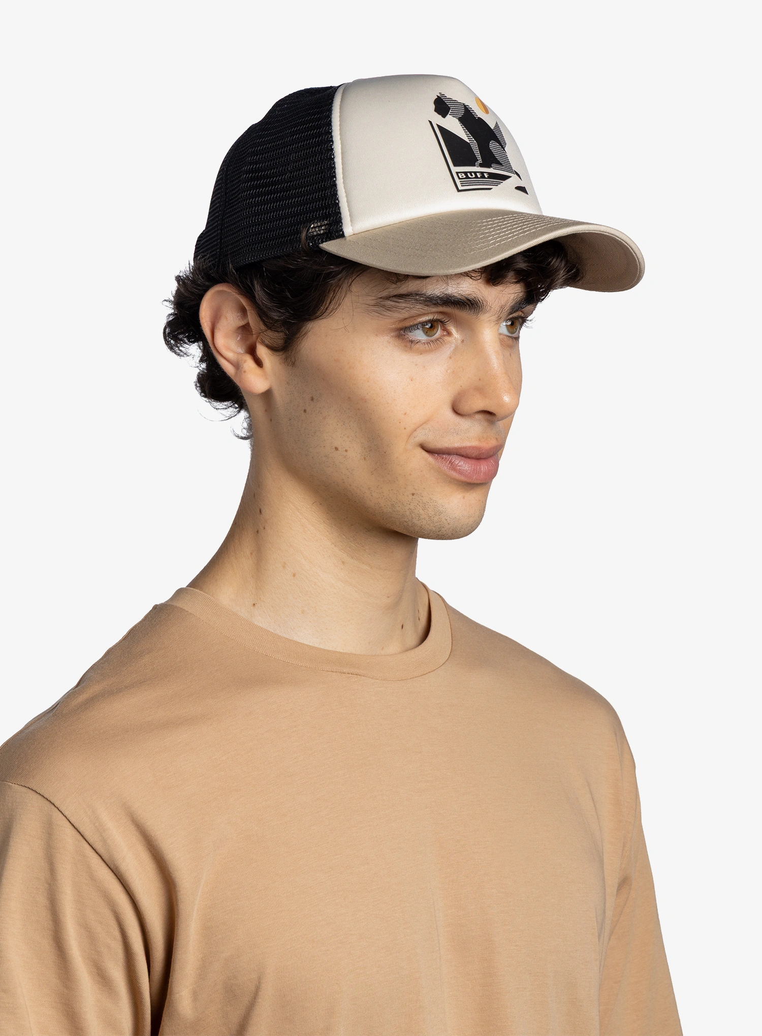 Kšiltovka Buff Trucker Cap - mook cream