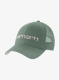 Kšiltovka Carhartt Mesh-Back Logo Graphic Cap - green slate/malt