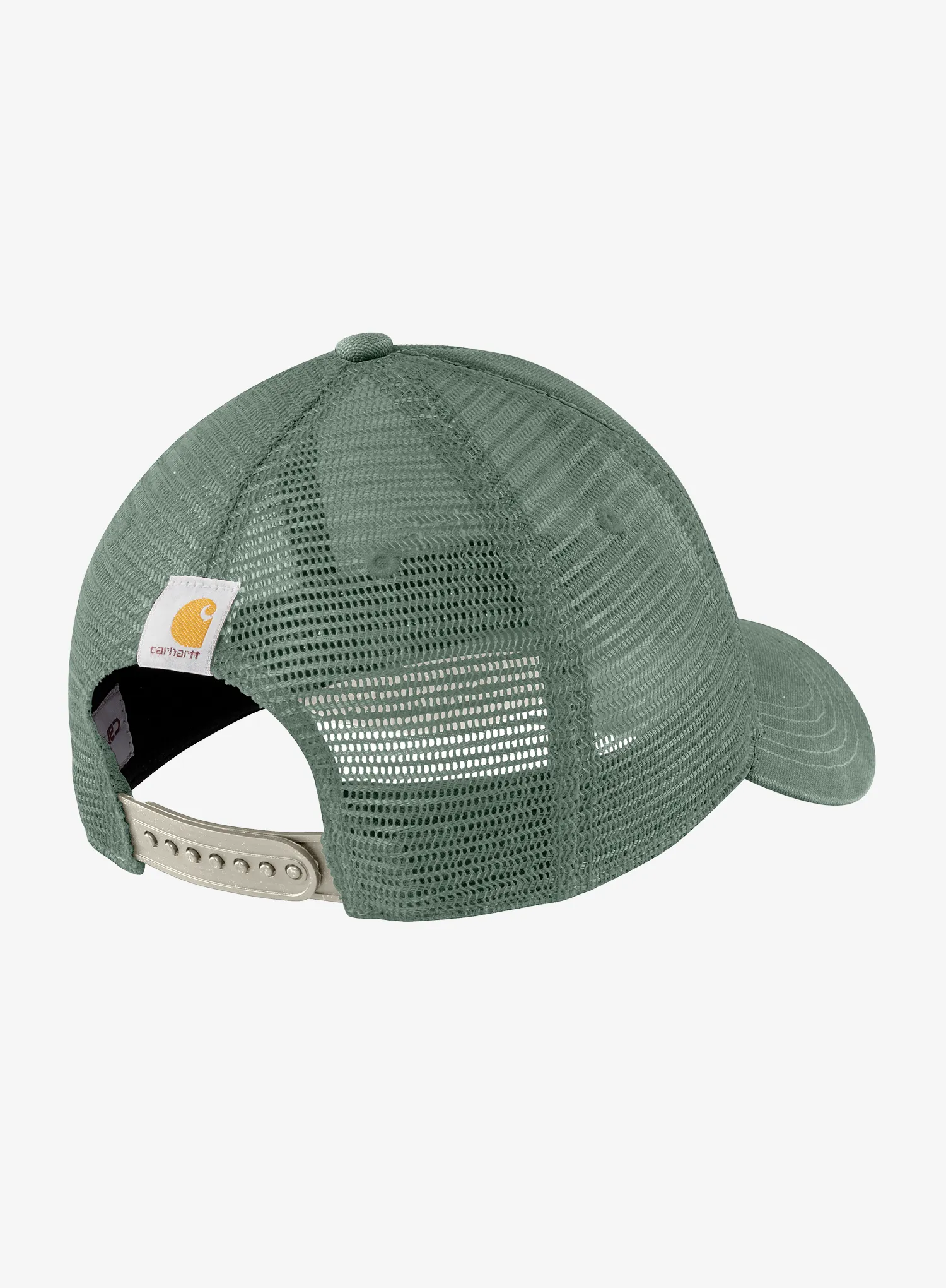 Kšiltovka Carhartt Mesh-Back Logo Graphic Cap - green slate/malt