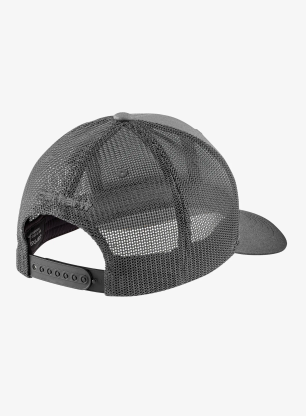Kšiltovka Carhartt Twill Mesh-Back Logo Patch Cap - asphalt