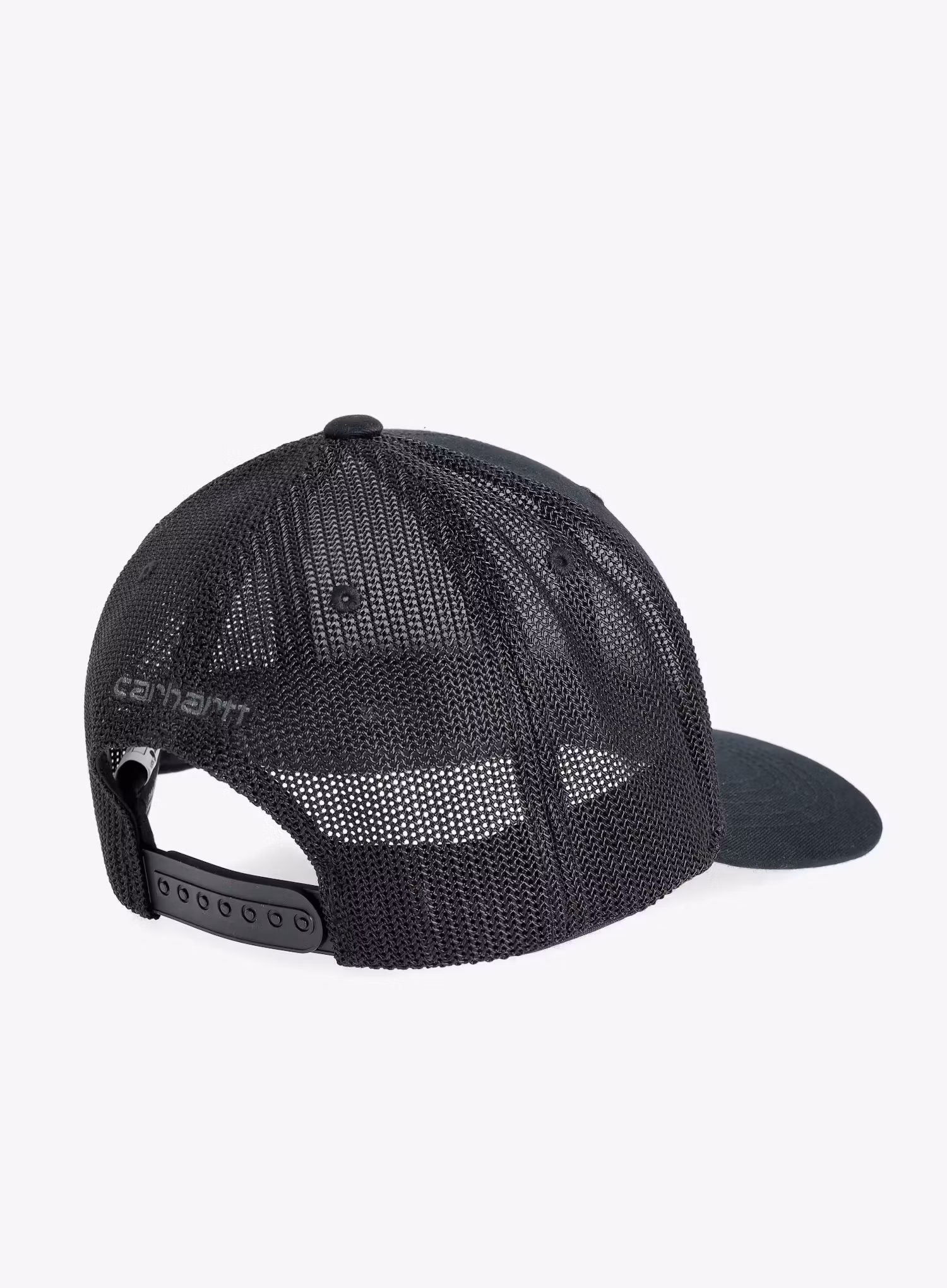 Kšiltovka Carhartt Twill Mesh-Back Logo Patch Cap - black