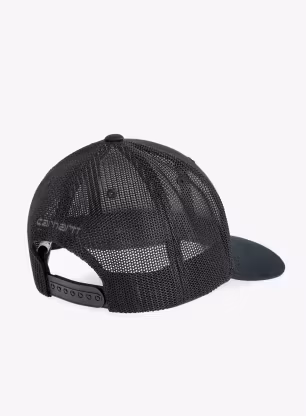 Kšiltovka Carhartt Twill Mesh-Back Logo Patch Cap - black