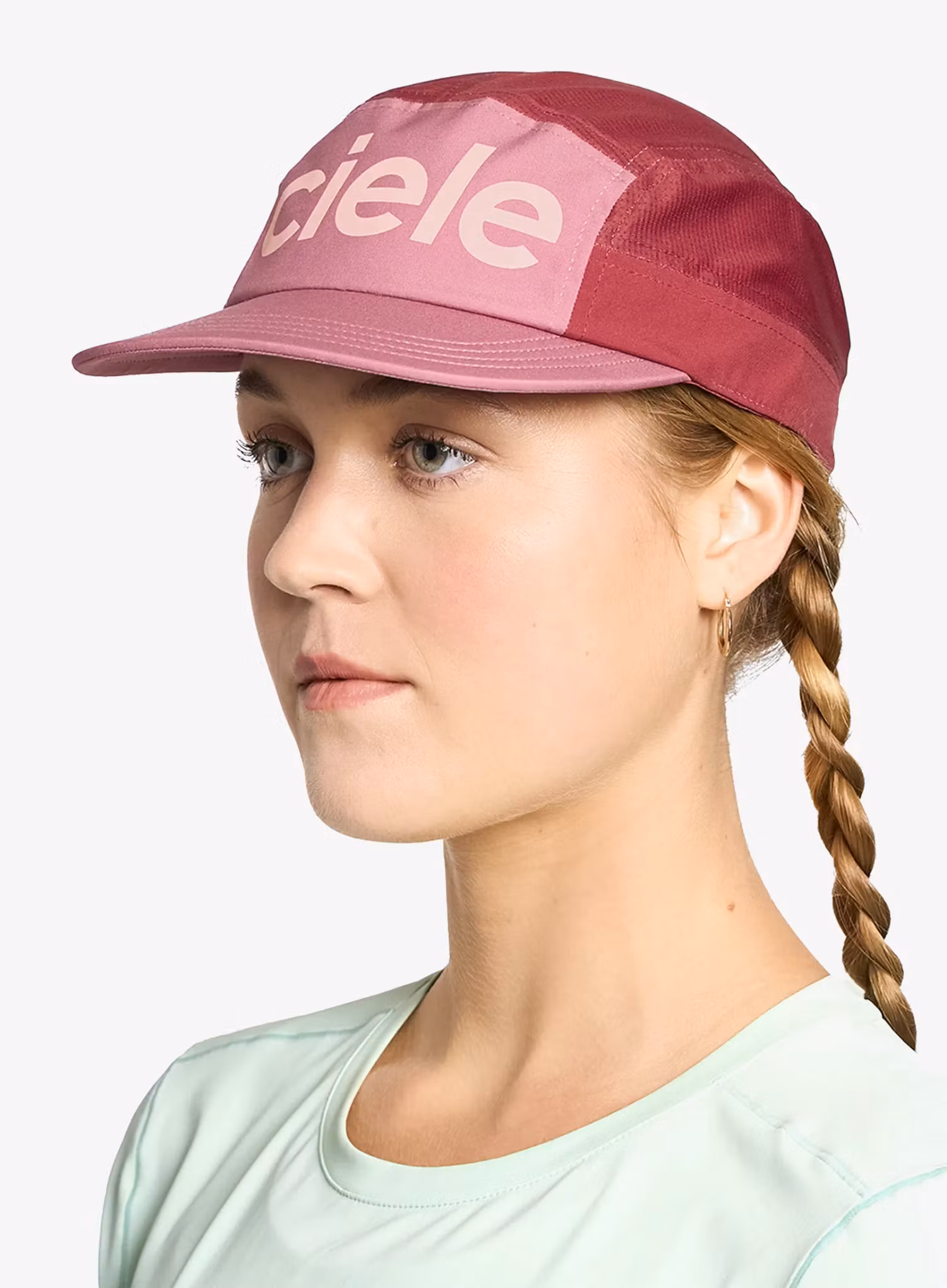 Kšiltovka Ciele Go Cap Comp Century - deco rose/merlot