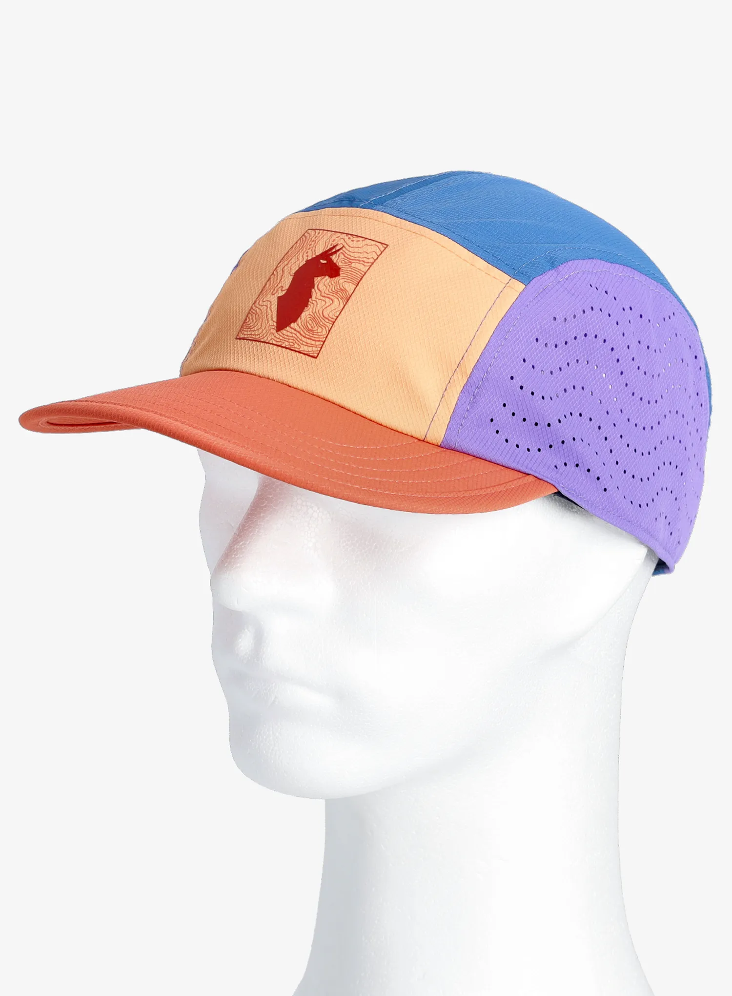 Kšiltovka Cotopaxi Tech Plus 5-Panel Hat - cantaloupe/grapefruit