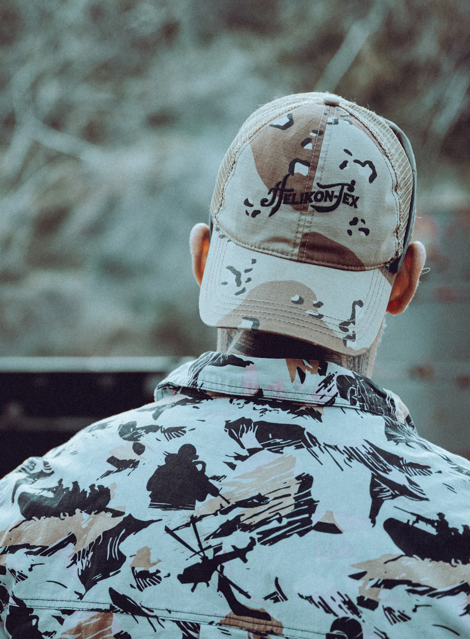Kšiltovka Helikon-Tex Desert Refresh Trucker Cap - color desert