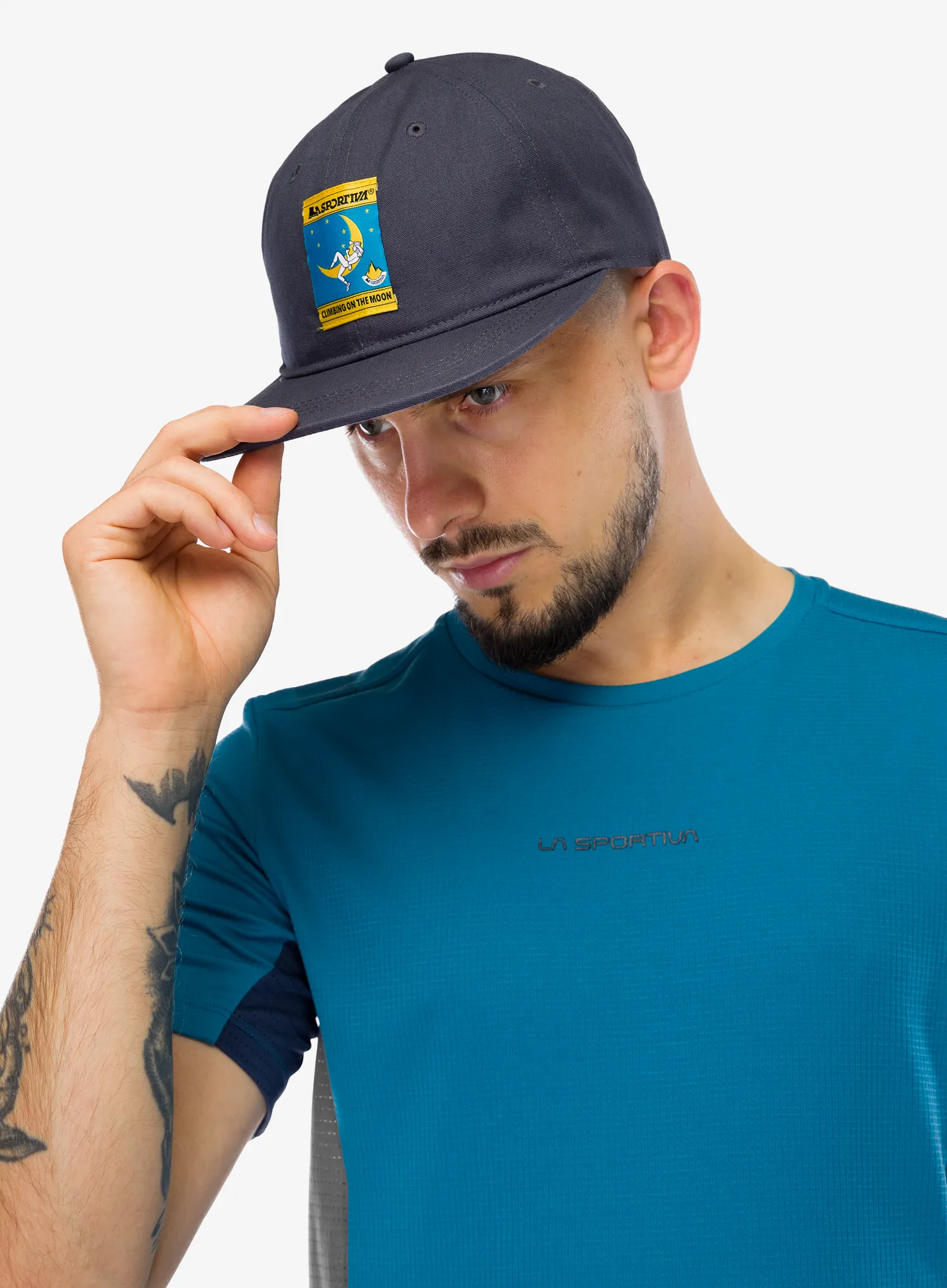 Kšiltovka La Sportiva Climbing on the Moon Hat - onyx