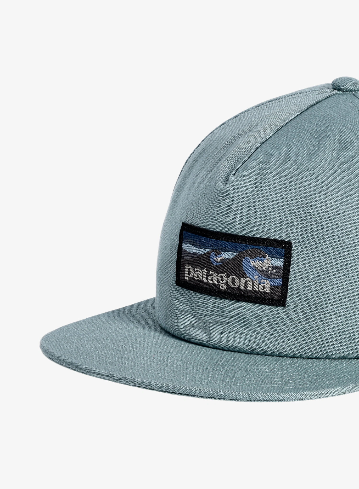 Kšiltovka Patagonia Boardshort Label Funfarer Cap - blue sage