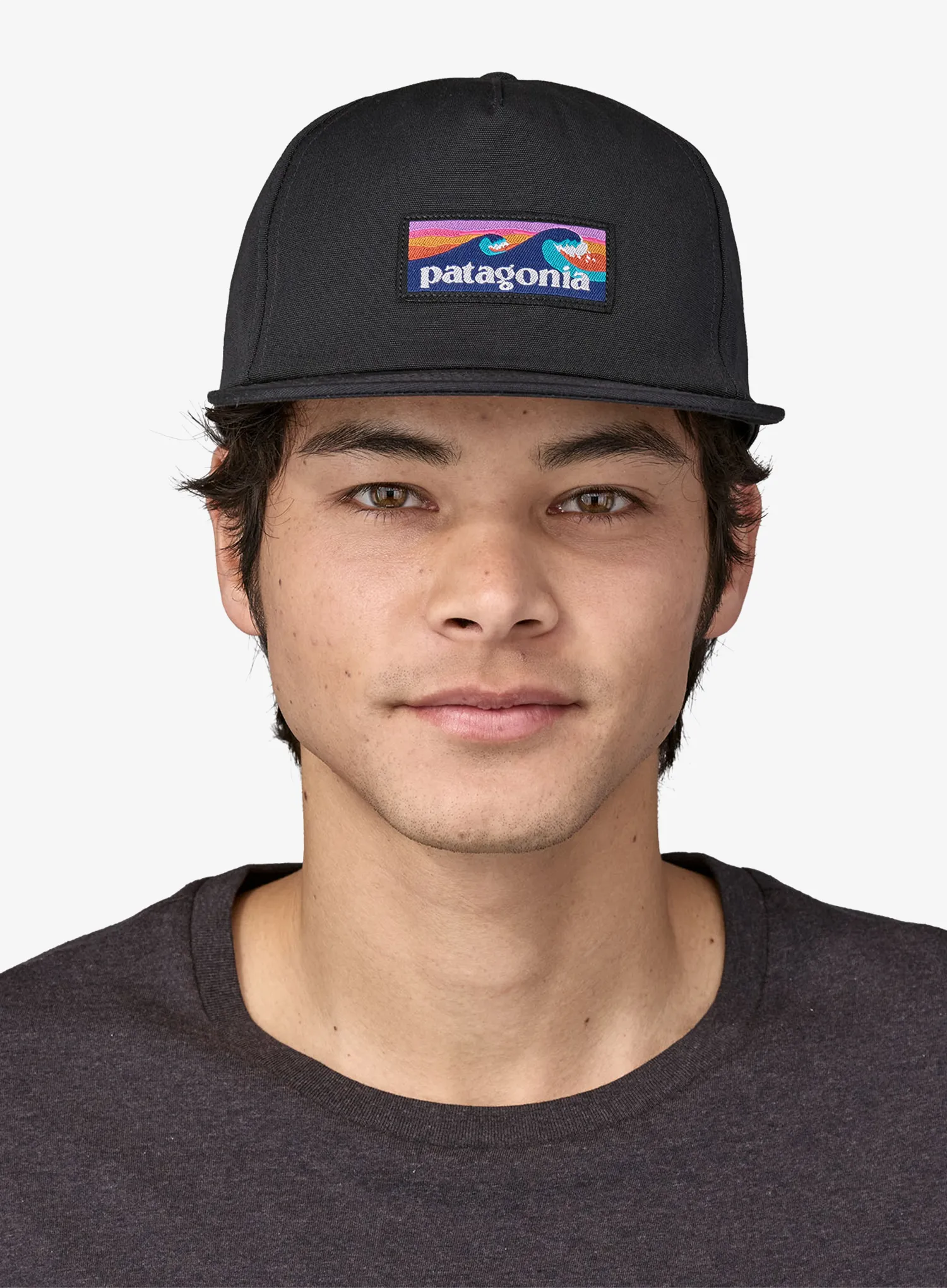 Kšiltovka Patagonia Boardshort Label Funfarer Cap - ink black
