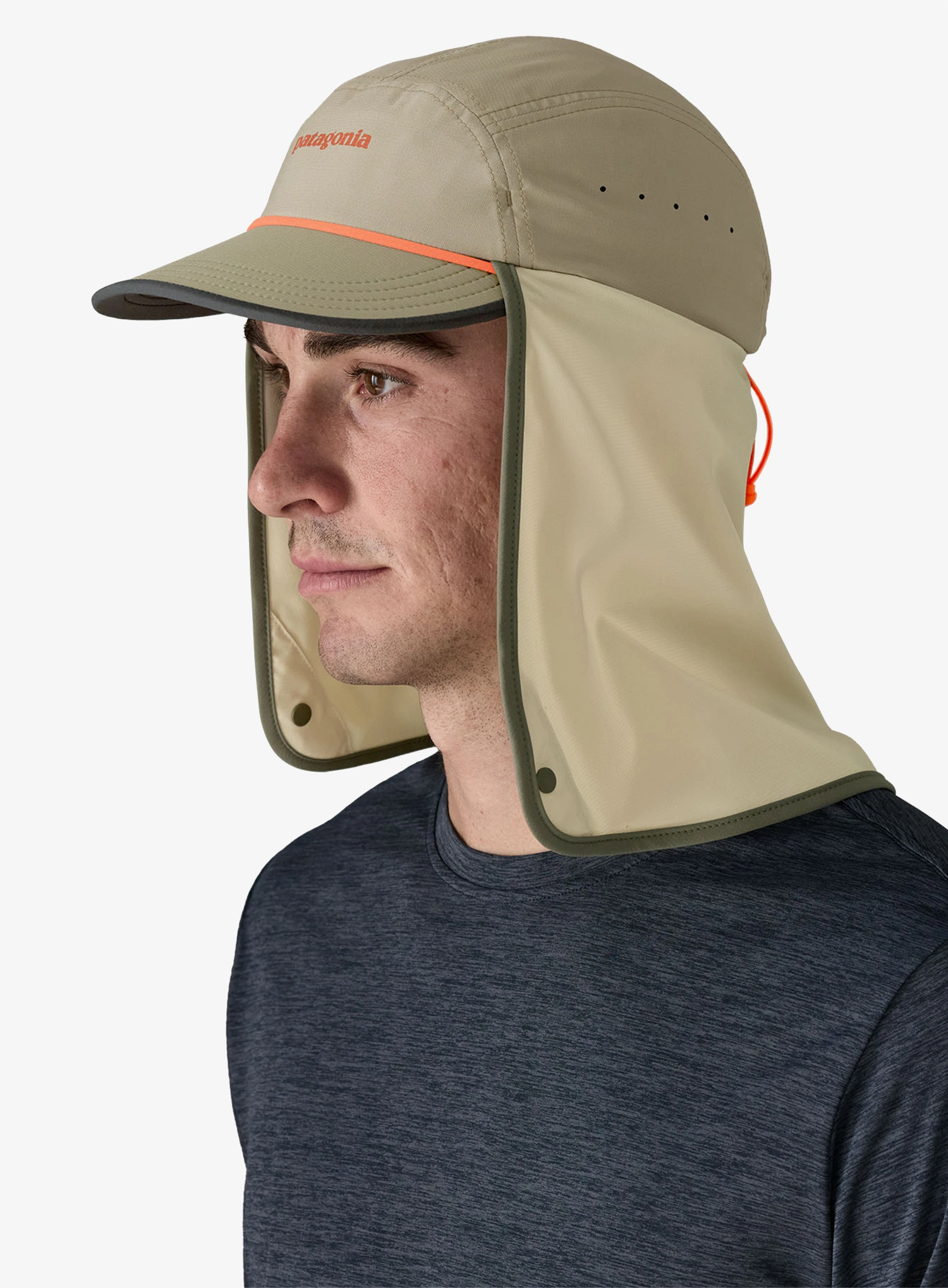 Kšiltovka Patagonia Caped Merganzer Hat - river rock green