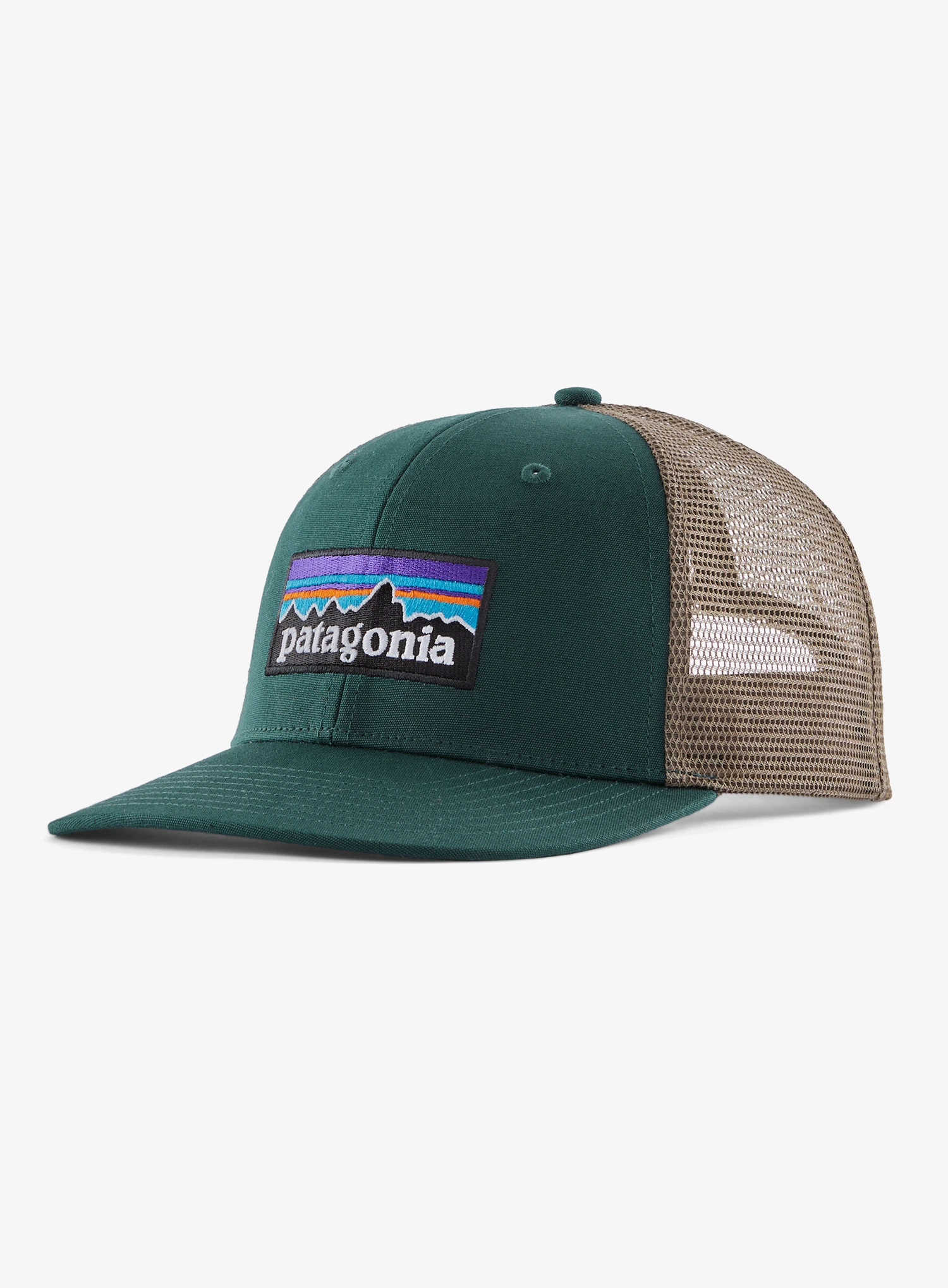 Kšiltovka Patagonia P-6 Logo Trucker Hat - cascade green