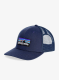 Kšiltovka Patagonia P-6 Logo Trucker Hat - new navy