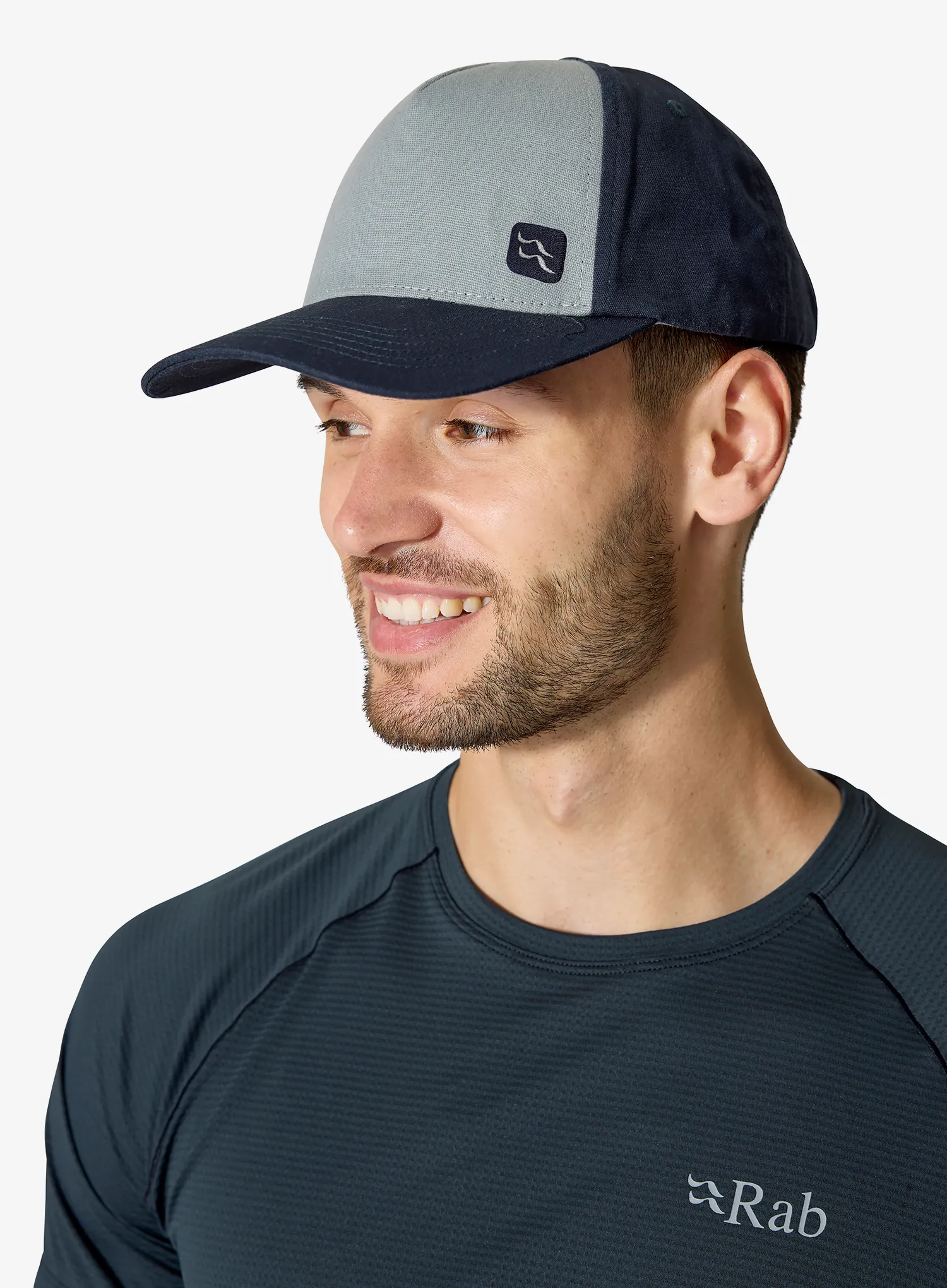 Kšiltovka Rab Calet Embroidery Cap - anthracite/light zinc