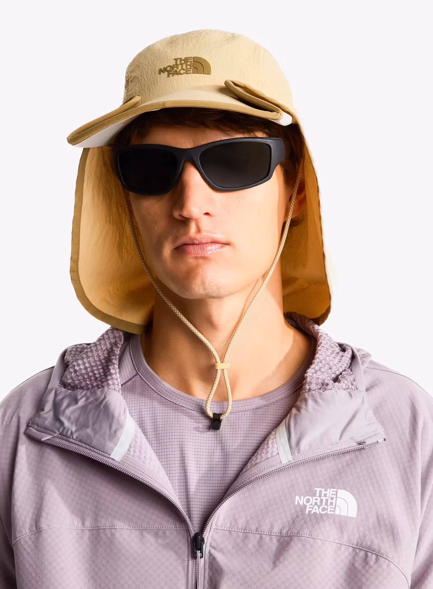 Kšiltovka The North Face Class V Convertible Sunshield - khaki stone/cedar