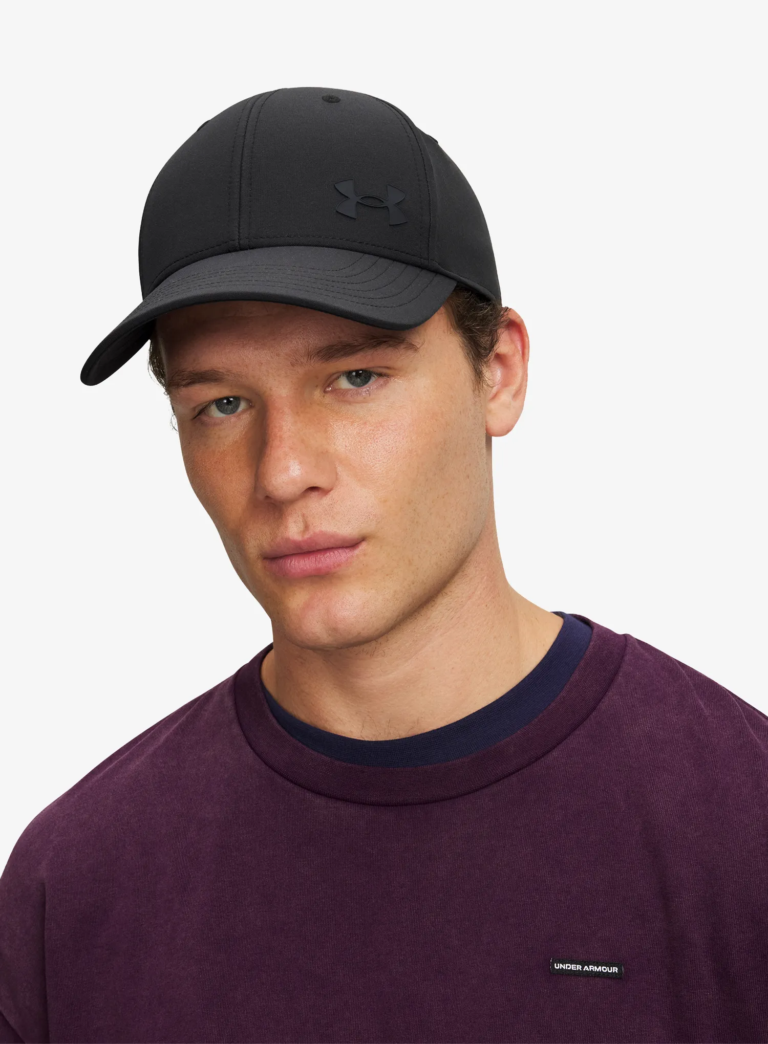 Kšiltovka Under Armour Blitzing Low Storm Adjustable - black/anthracite