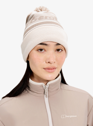 Zimní čepice Berghaus Berg Beanie - stone/char/taupe
