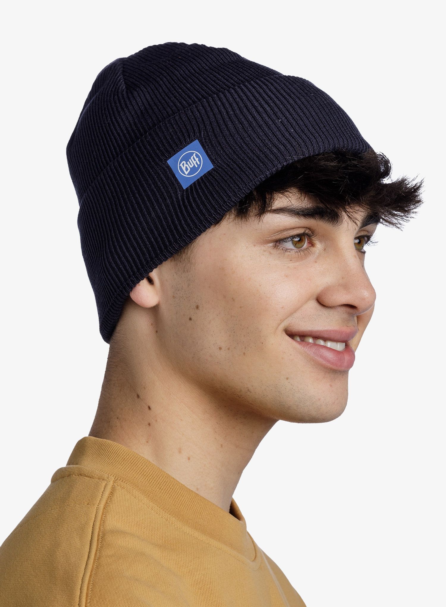 Zimní čepice Buff Crossknit Beanie - night blue
