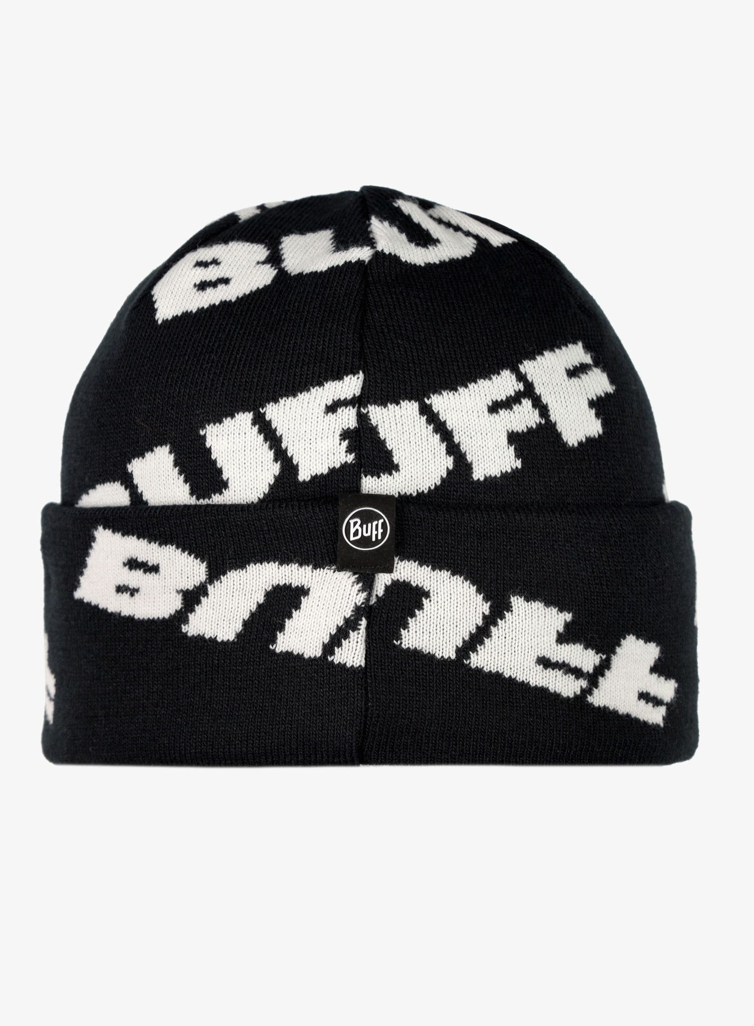 Zimní čepice Buff Knitted Beanie Hido - black