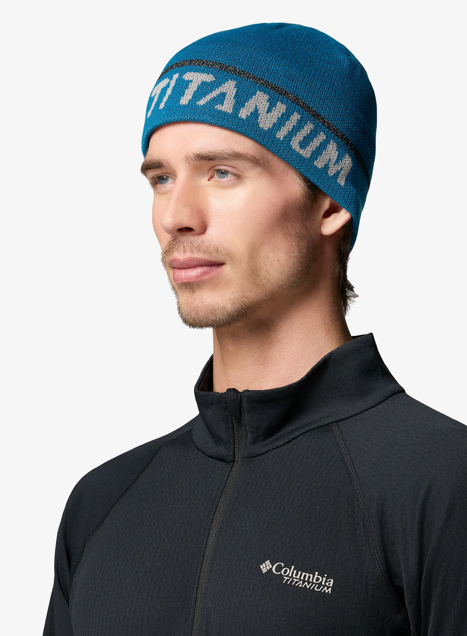 Zimní čepice Columbia Heat III - phoenix blue/reflectiv t spike
