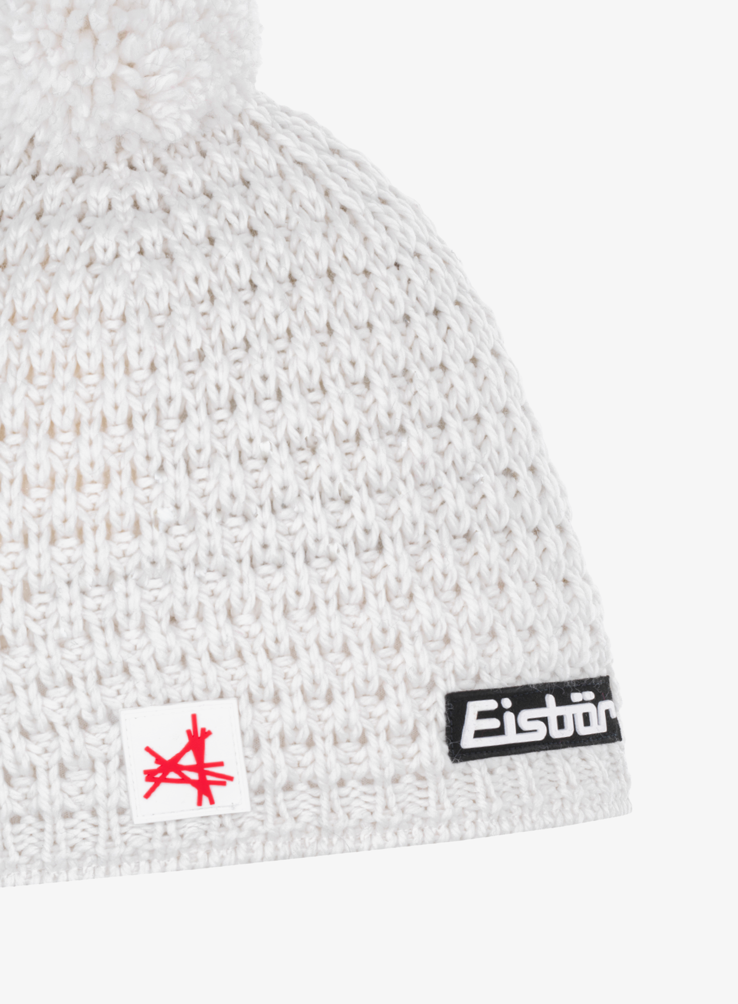 Zimní čepice Eisbar Trail Pompon MU SA - white
