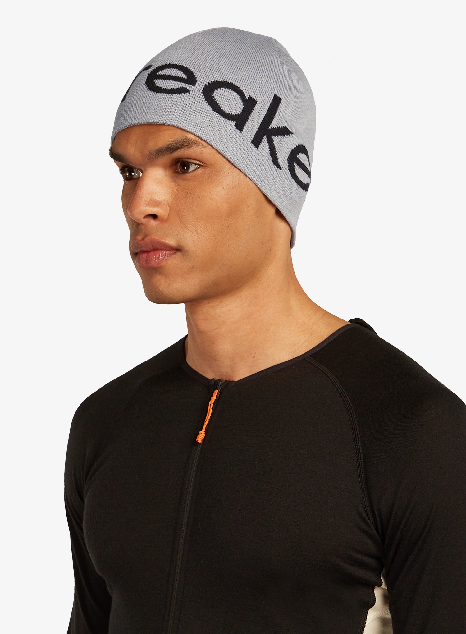 Zimní čepice Icebreaker Merino Icebreaker Beanie - alloy/black