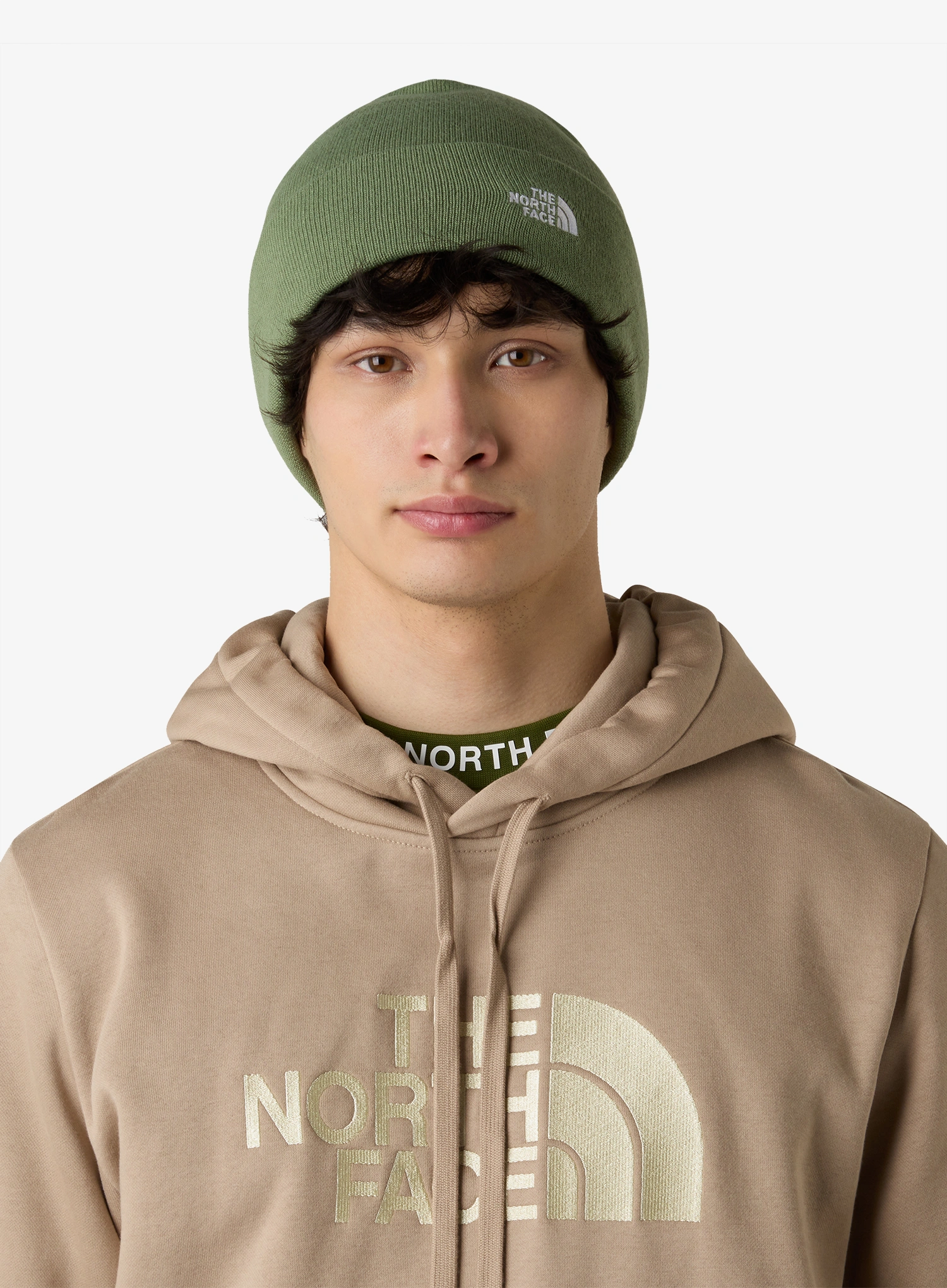 Zimní čepice The North Face Norm Beanie - bark mist