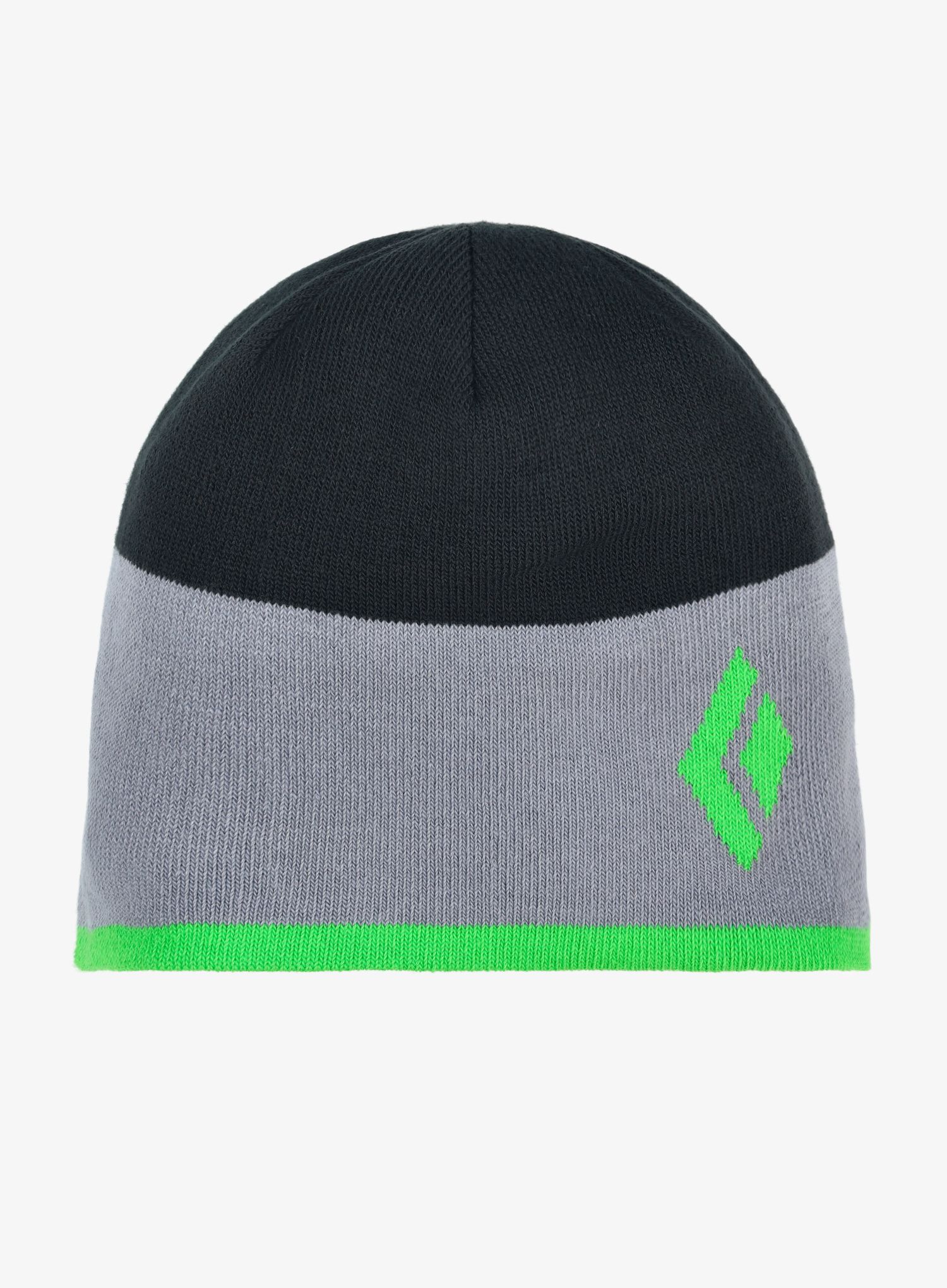 Čepice Black Diamond Olympus Beanie - black/vibrant green