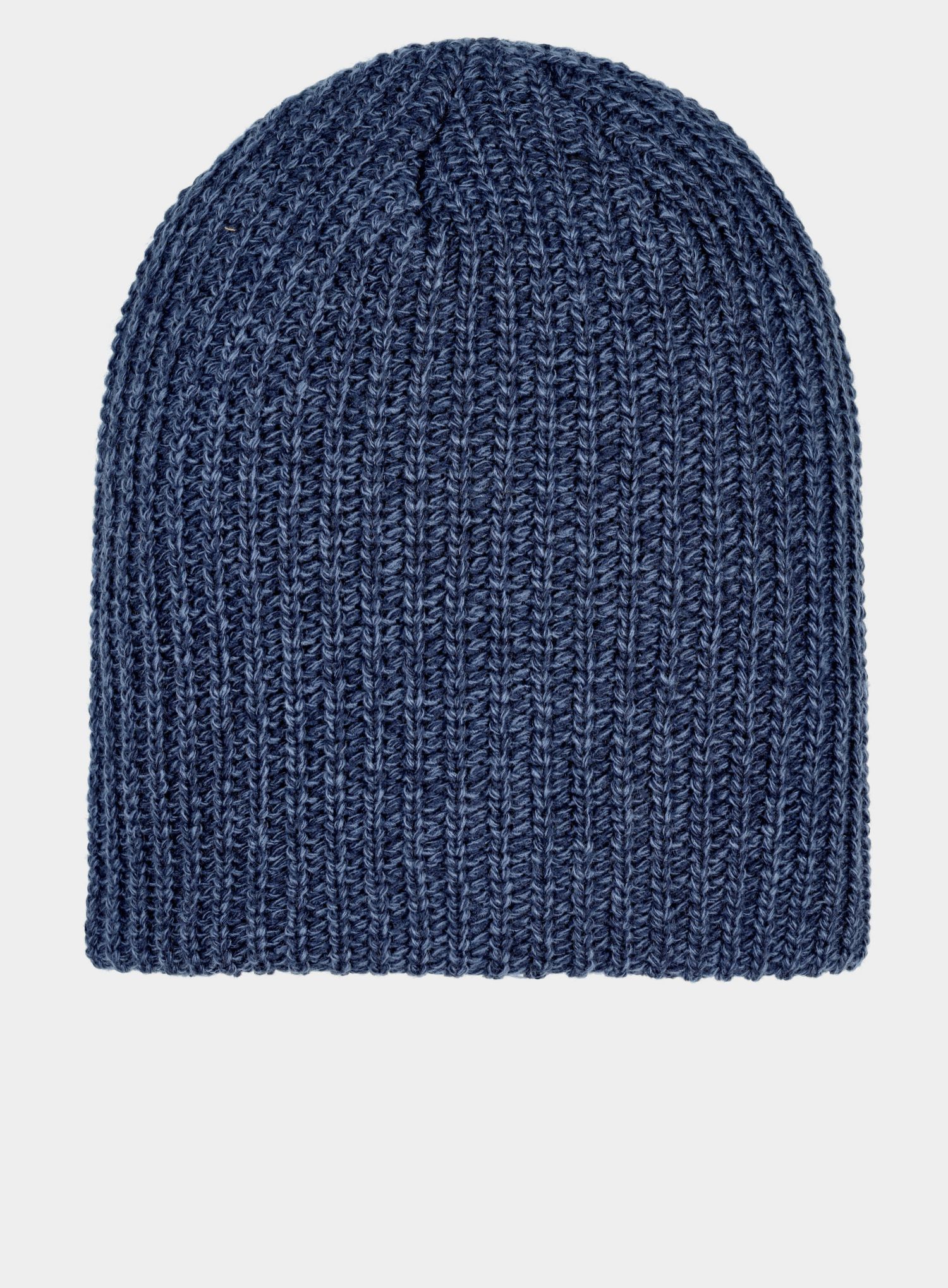 Čepice Fjallraven Ovik Melange Beanie - navy
