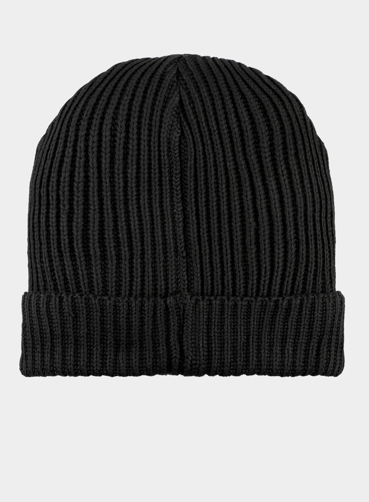 Čepice Patagonia Fisherman's Rolled Beanie - black