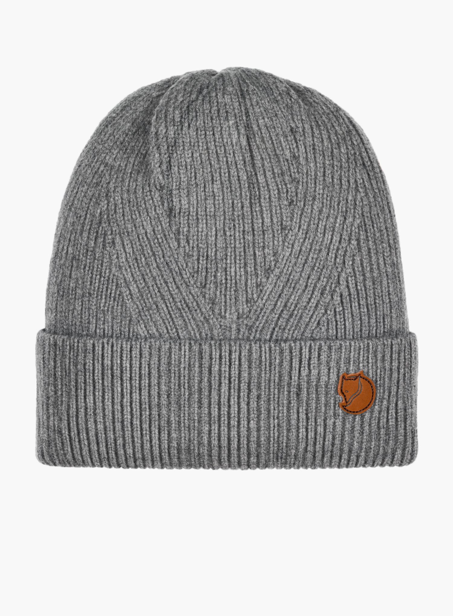 Zimní čepice Fjallraven Directional Rib Beanie - grey